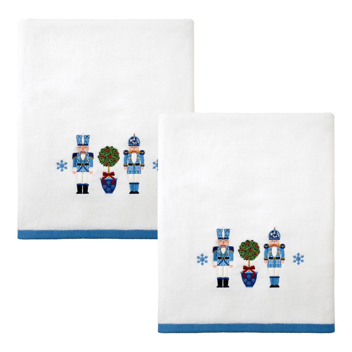 Nutcracker Trellis 2pk Bath Towel