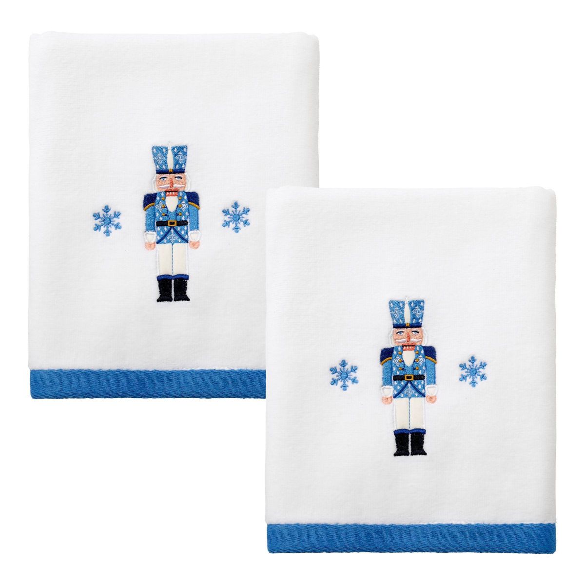 Nutcracker Trellis 2pk Hand Towel