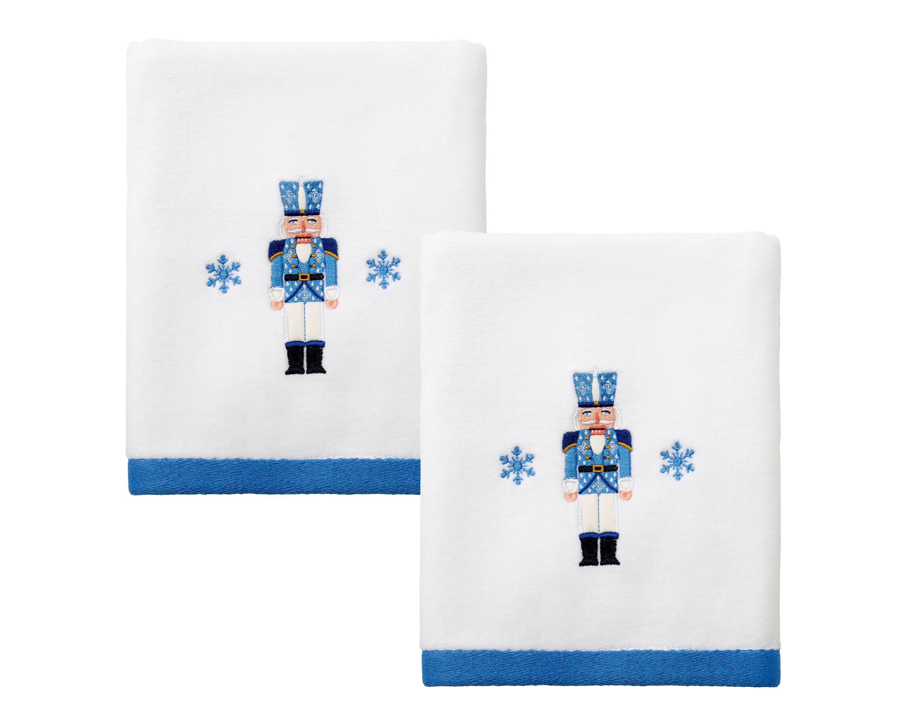 Nutcracker Trellis 2pk Hand Towel