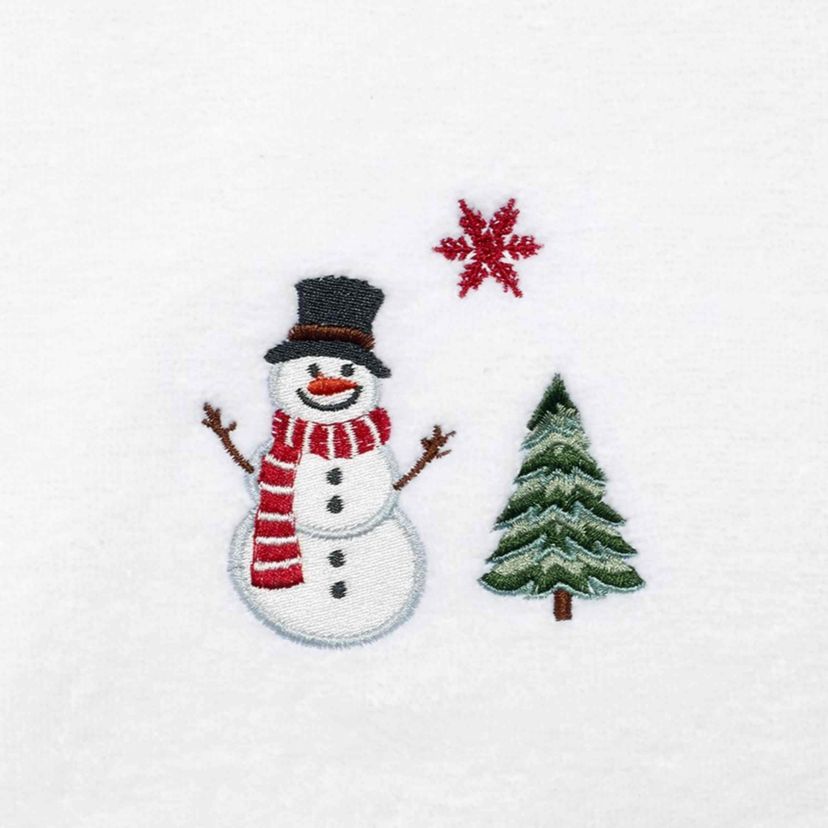 Winter Snowman 2-pc. Hand Towel