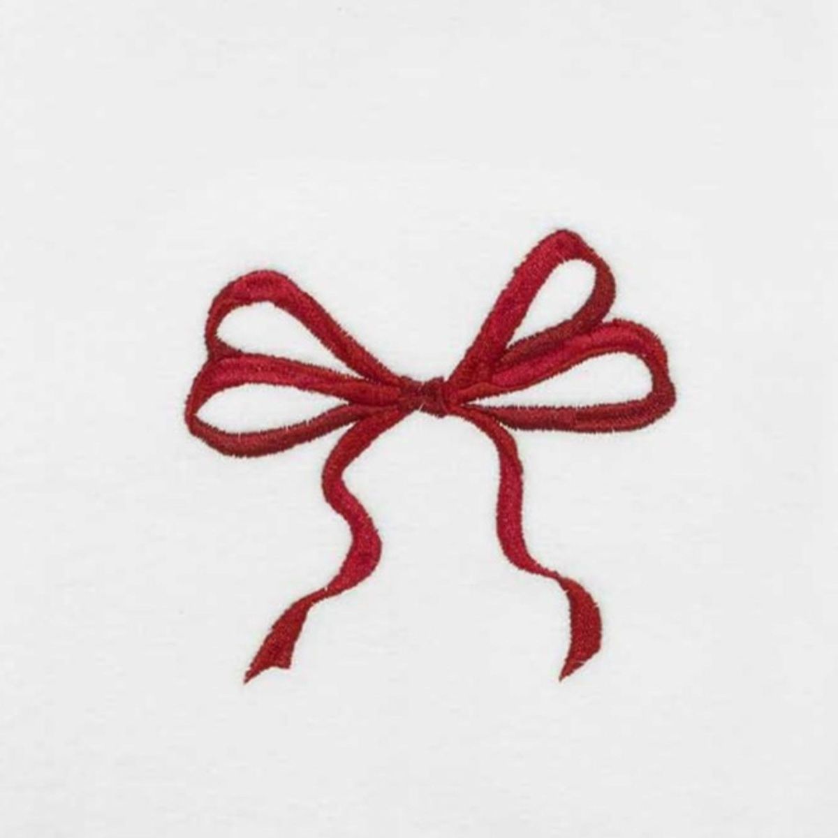 Christmas Bows Hand Towel - Set of 2