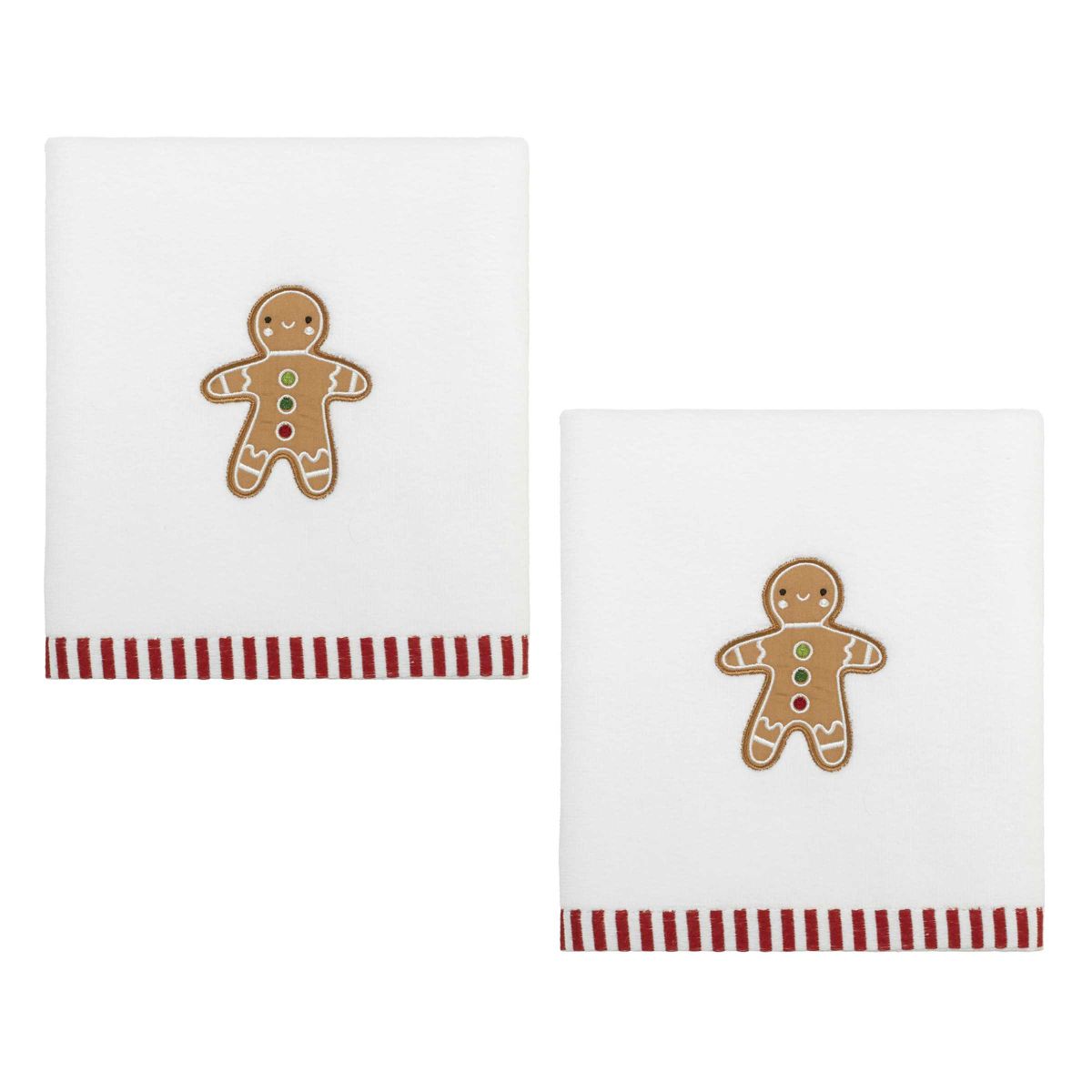 Gingerbread Man Hand Towel - Set of 2