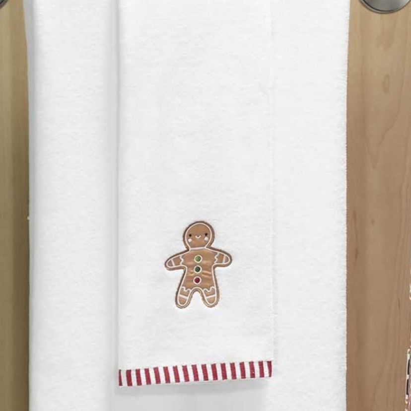 Gingerbread Man Hand Towel - Set of 2