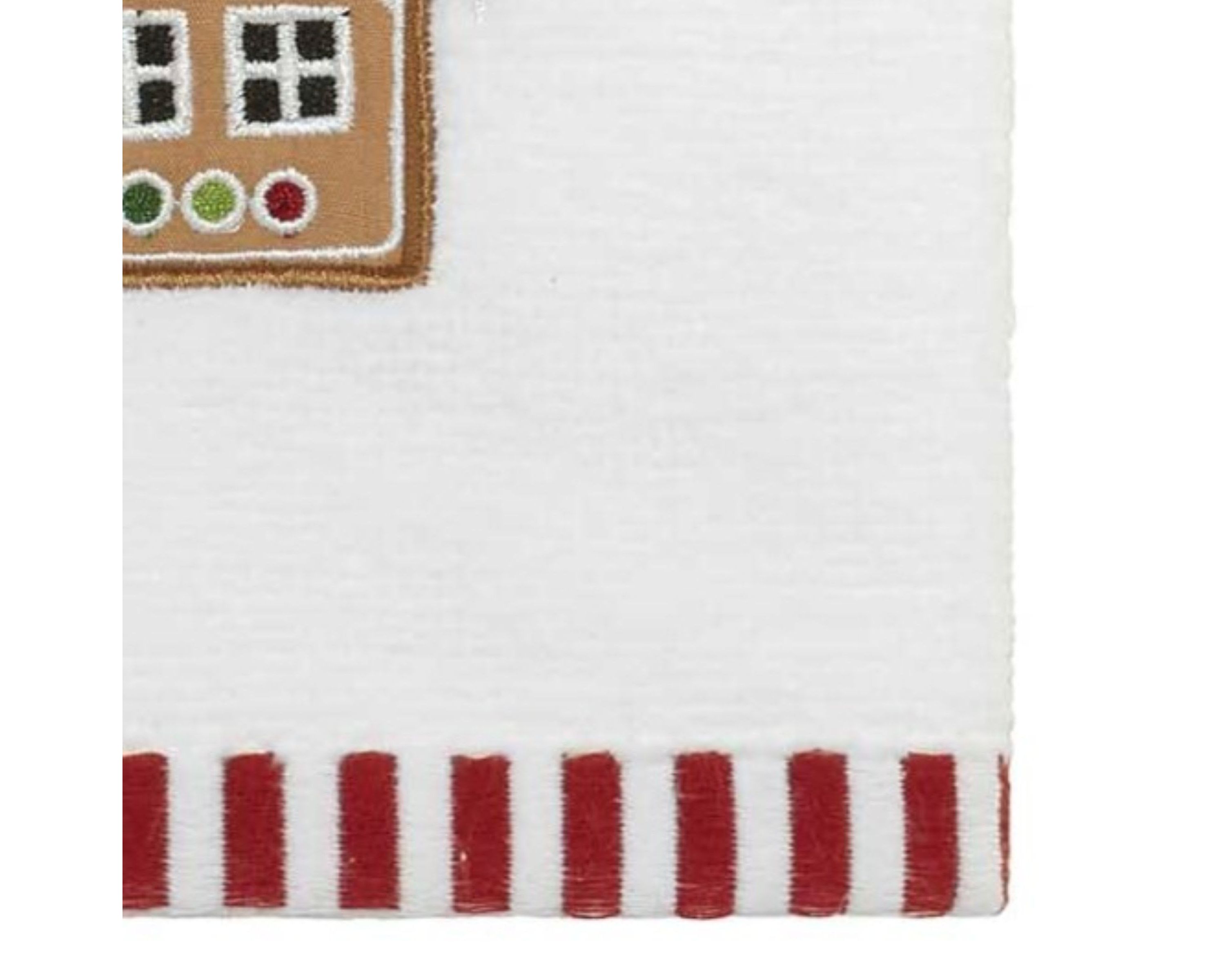 Gingerbread Man Fingertip Towel - Set of 4