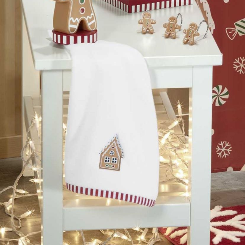 Gingerbread Man Fingertip Towel - Set of 4