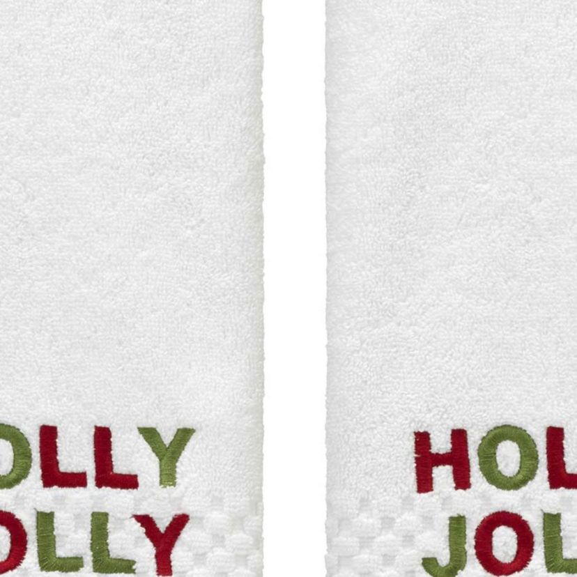 Holly Jolly 2-Pack Hand Towel Set