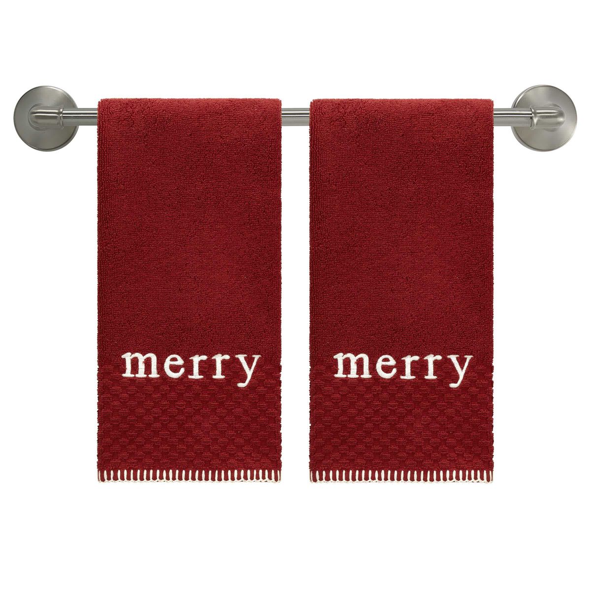 Merry 2-Pack Hand Towel Set