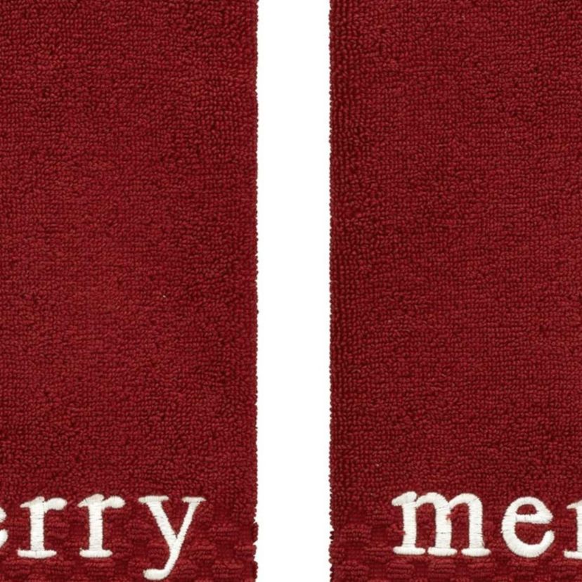 Merry 2-Pack Hand Towel Set