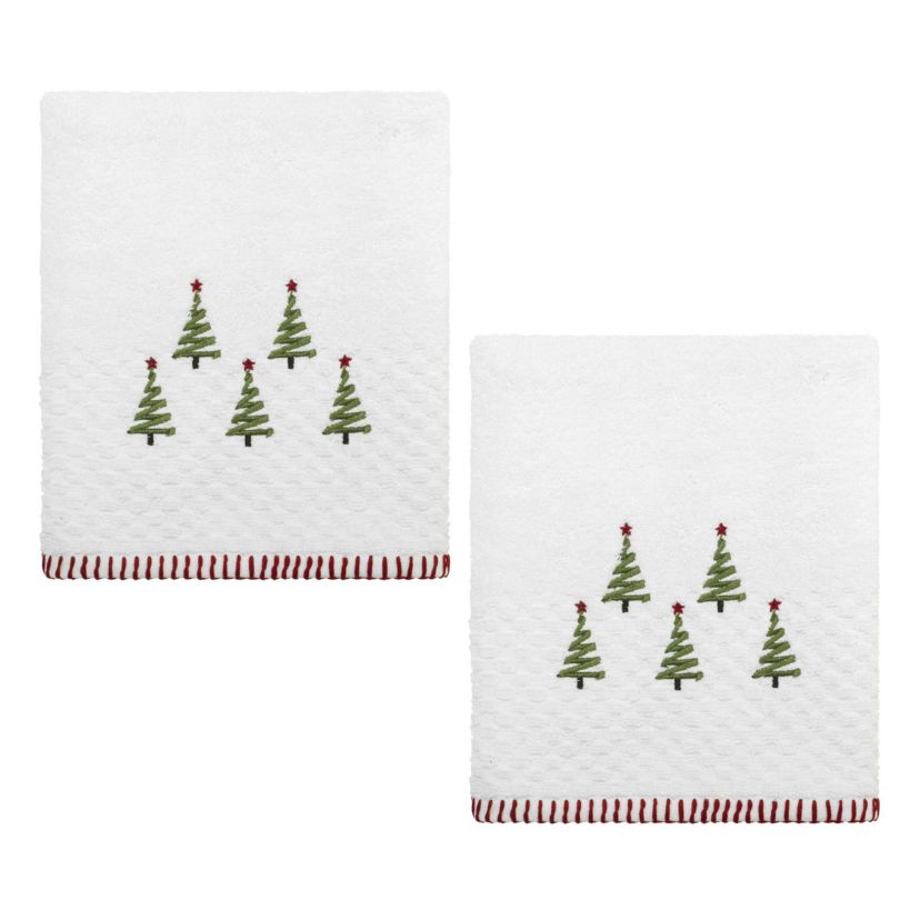 Ribbon Tree 2-Pack Hand Towel Set