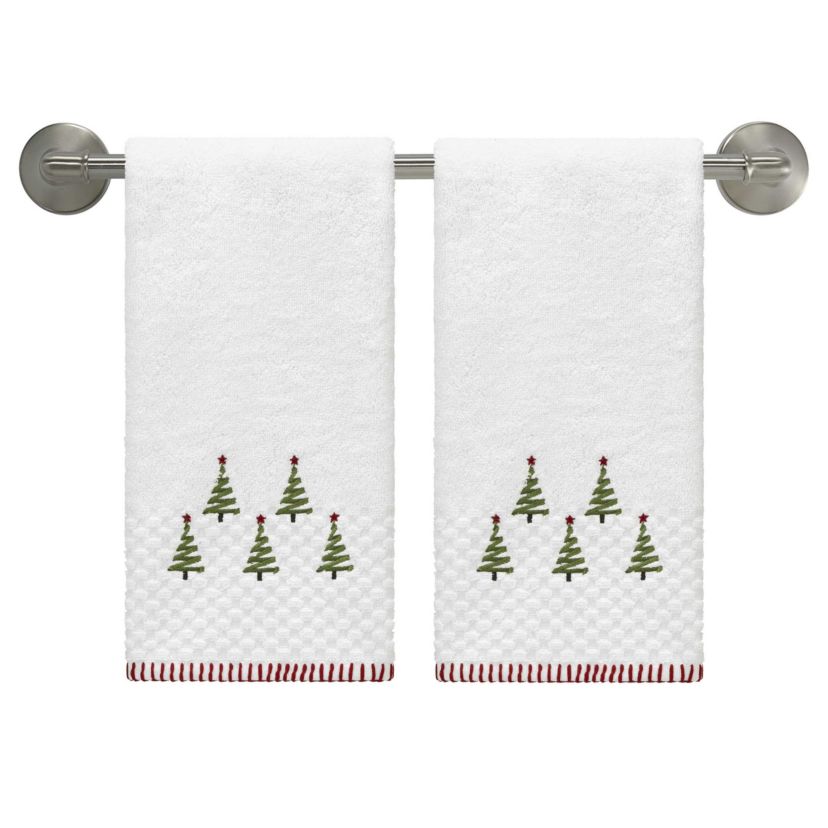 Ribbon Tree 2-Pack Hand Towel Set