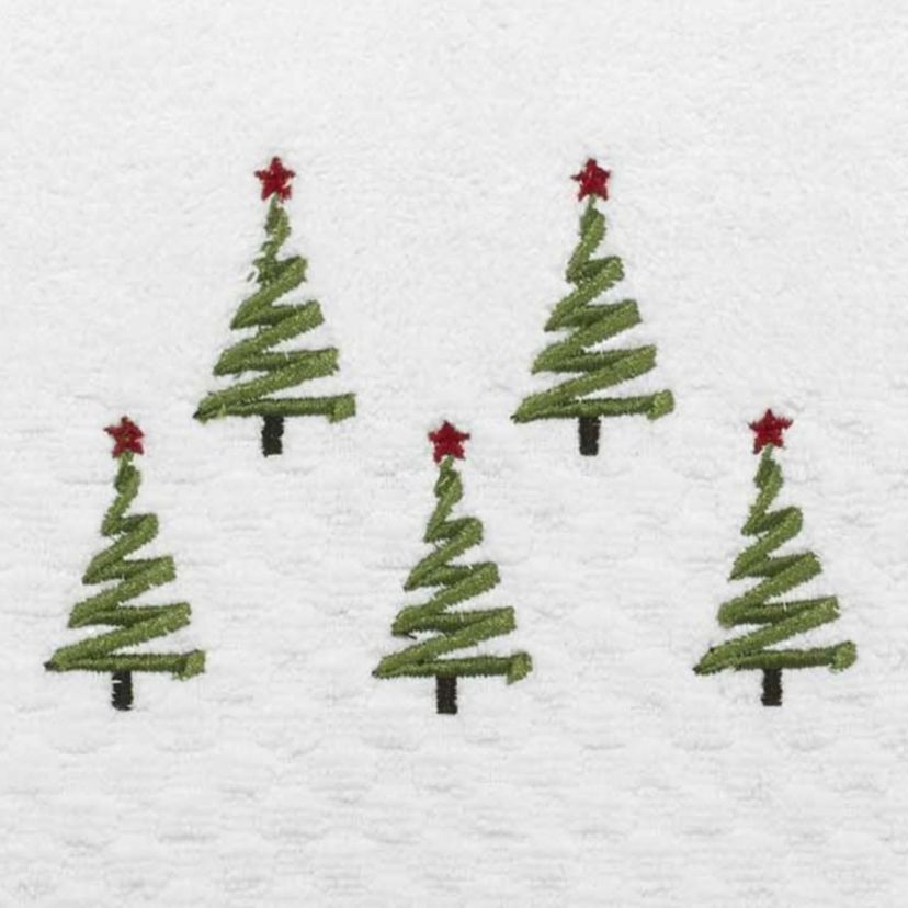 Ribbon Tree 2-Pack Hand Towel Set