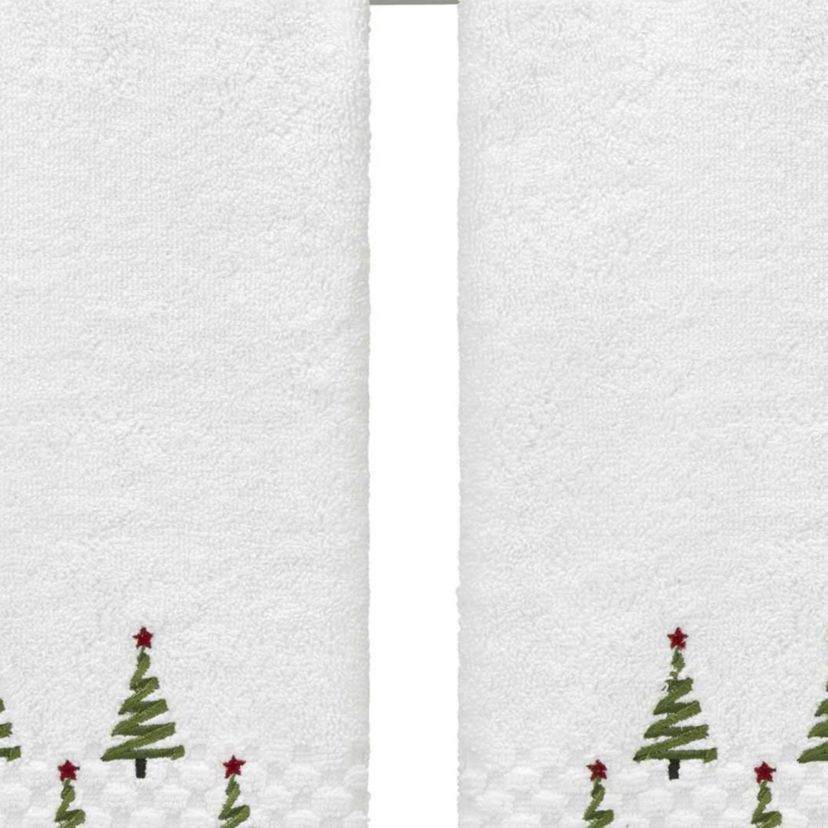 Ribbon Tree 2-Pack Hand Towel Set