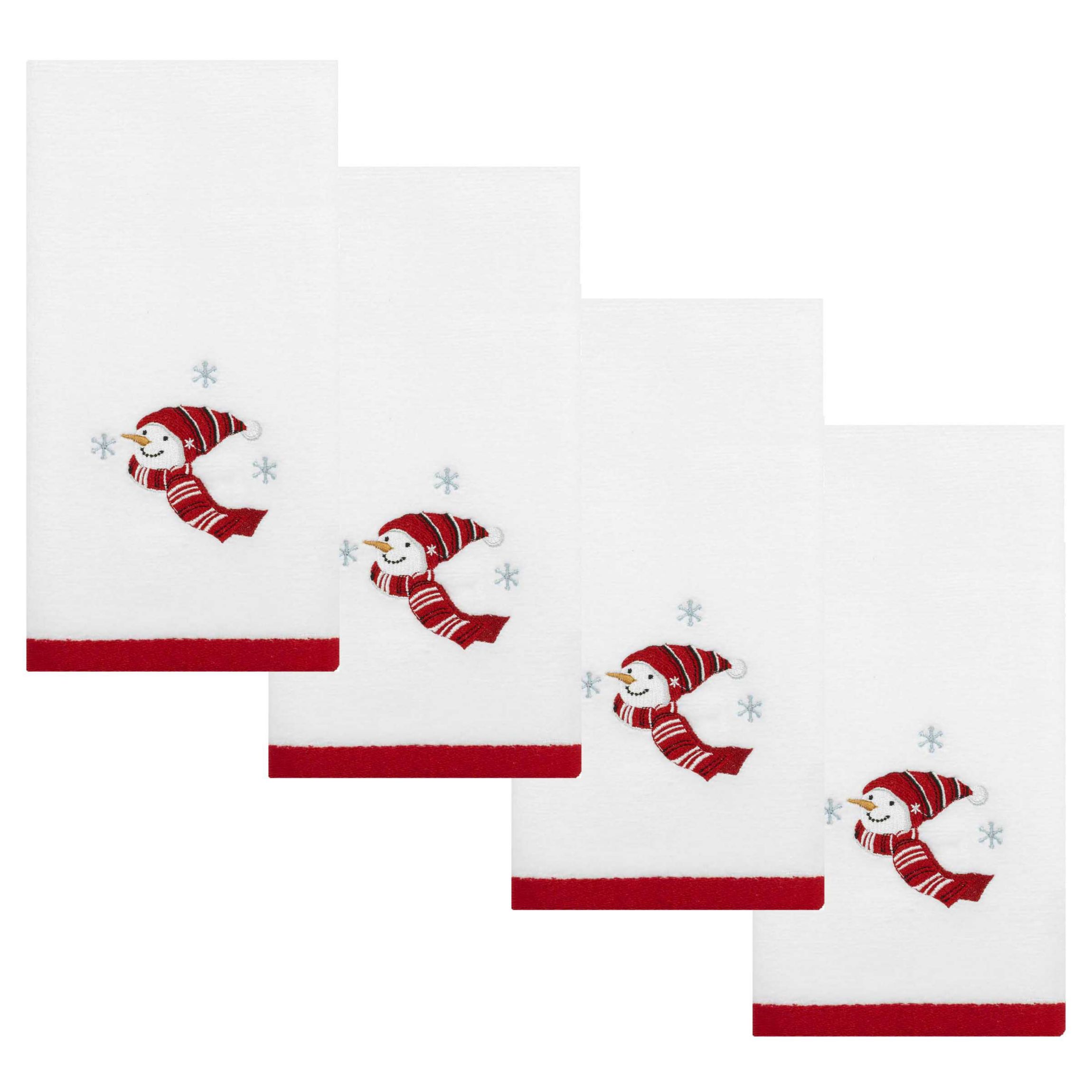 Holiday Cheer Fingertip Towel - Set of 4