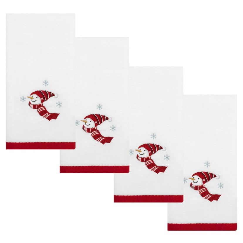 Holiday Cheer Fingertip Towel - Set of 4