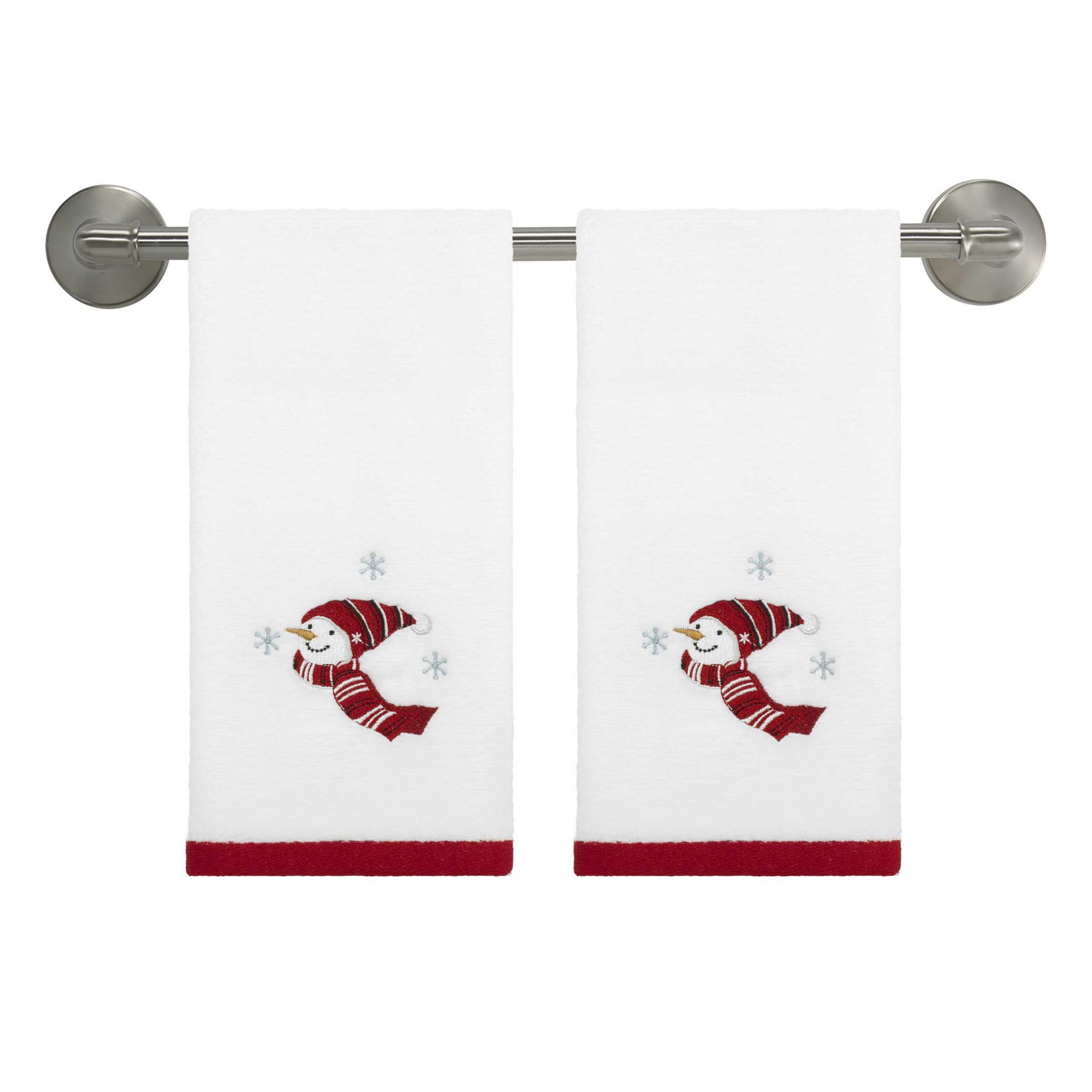 Holiday Cheer Fingertip Towel - Set of 4