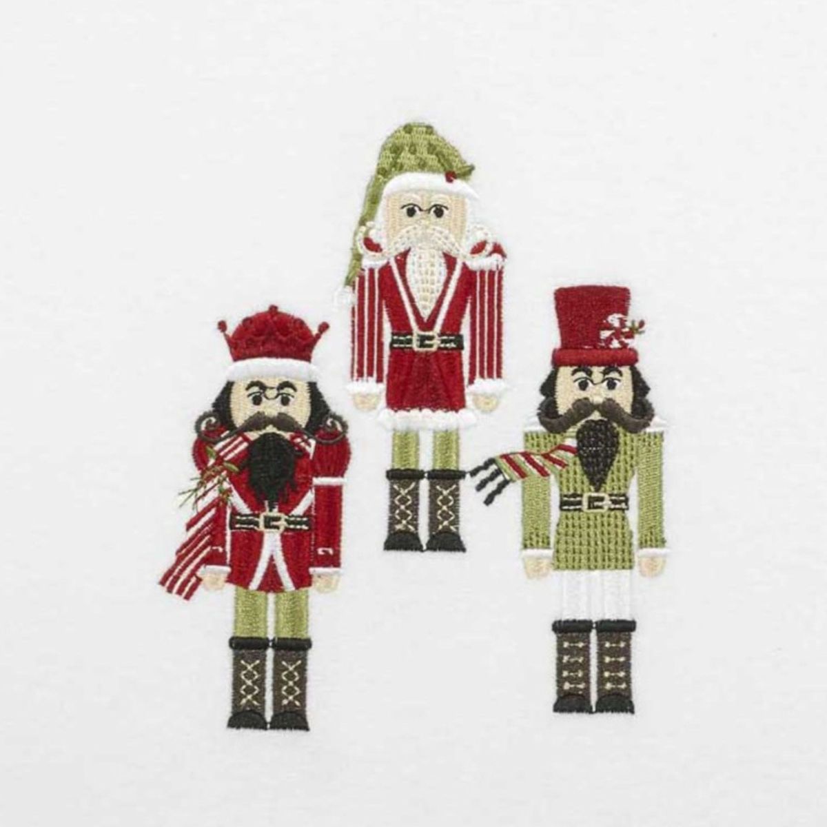 Peppermint Nutcracker Bath Towel - Set of 2