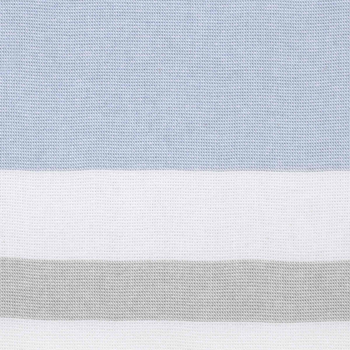 Clubhouse Stripe Blue 2pc. Bath Towel