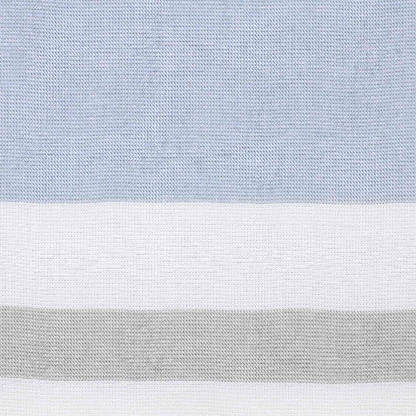 Clubhouse Stripe Blue 2pc. Bath Towel