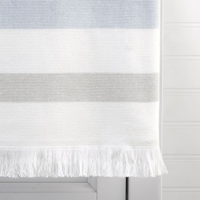 Clubhouse Stripe Blue 3pc. Towel Set
