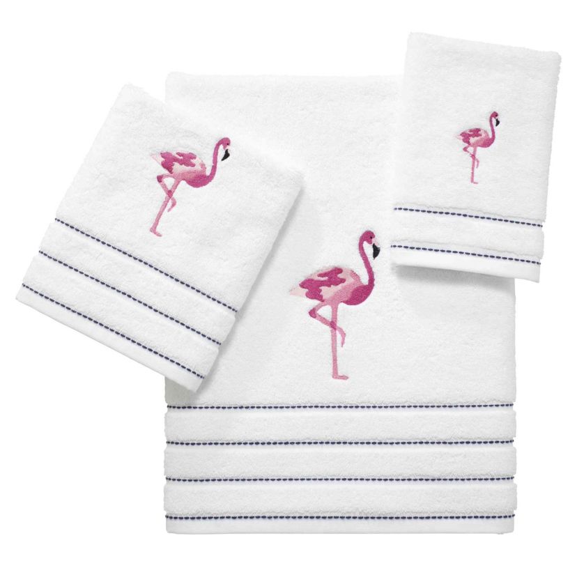 Flamingo 3pc. Towel Set