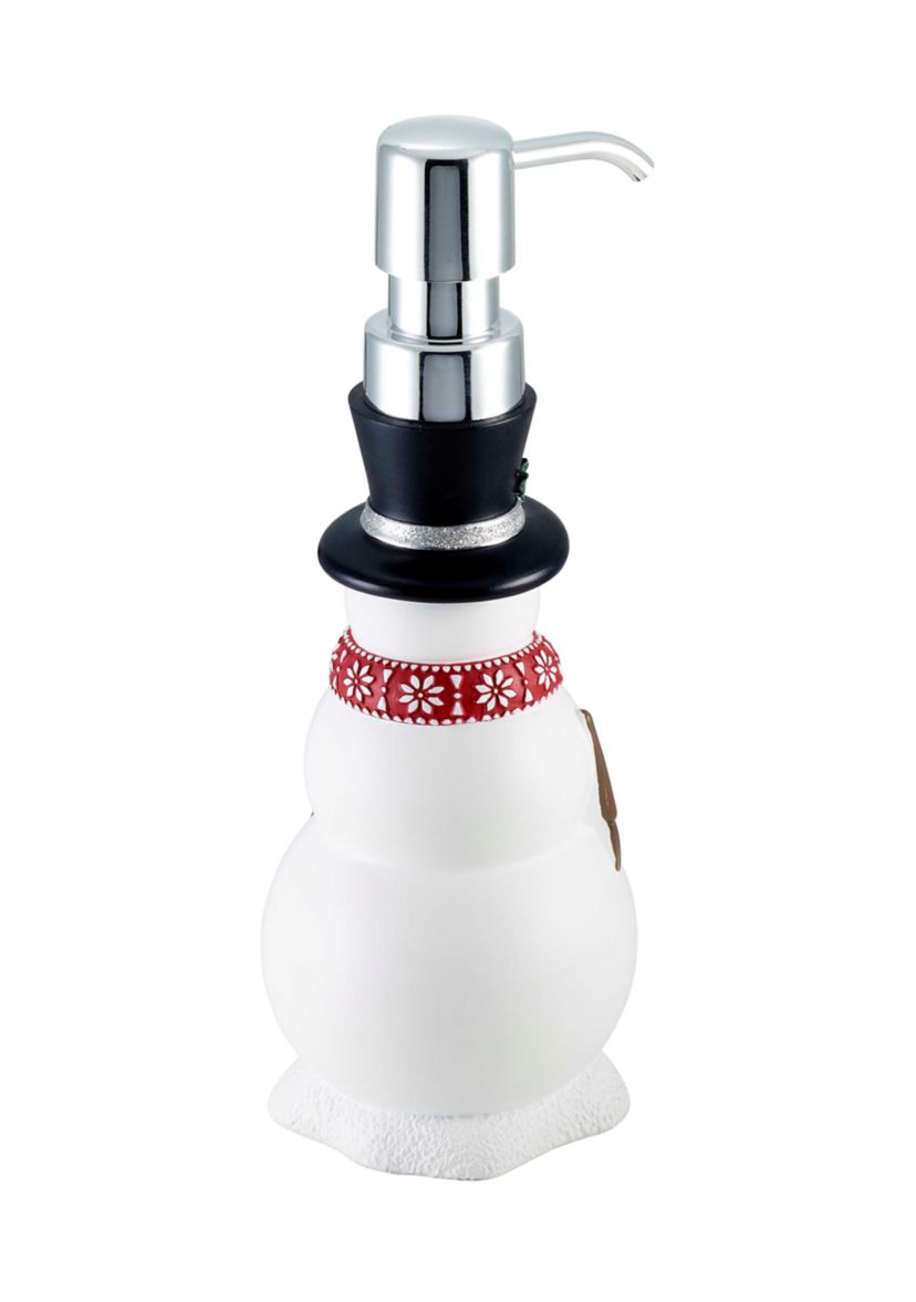 Snowman with Scarf Lotion Pump