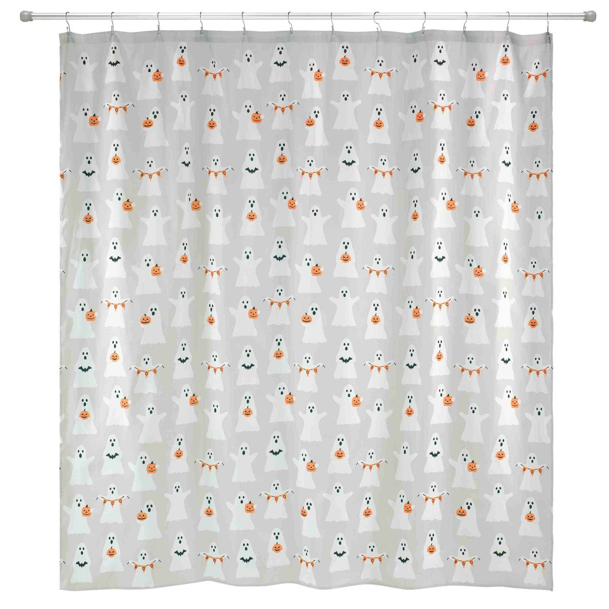 Ghost Boo Shower Curtain