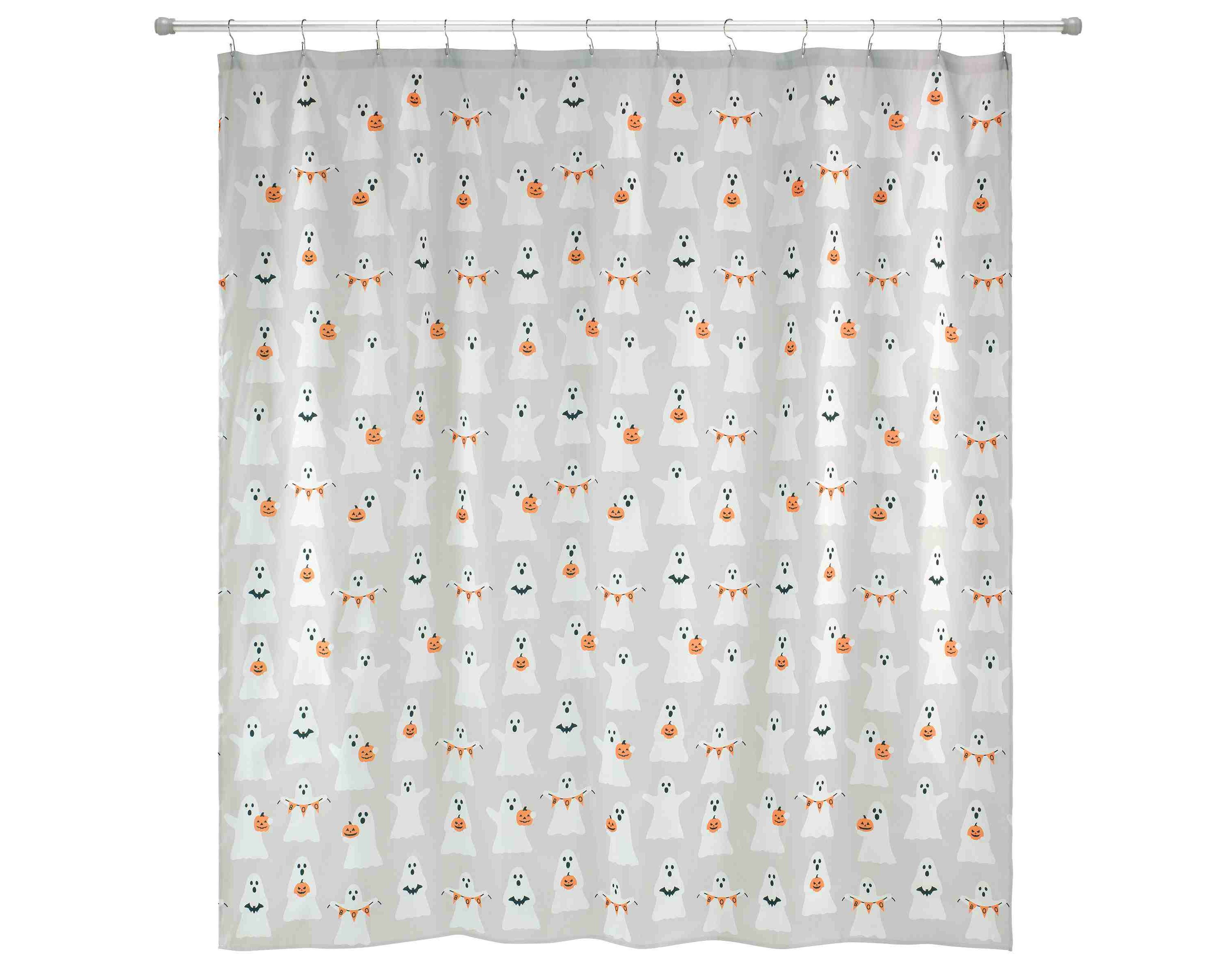 Ghost Boo Shower Curtain