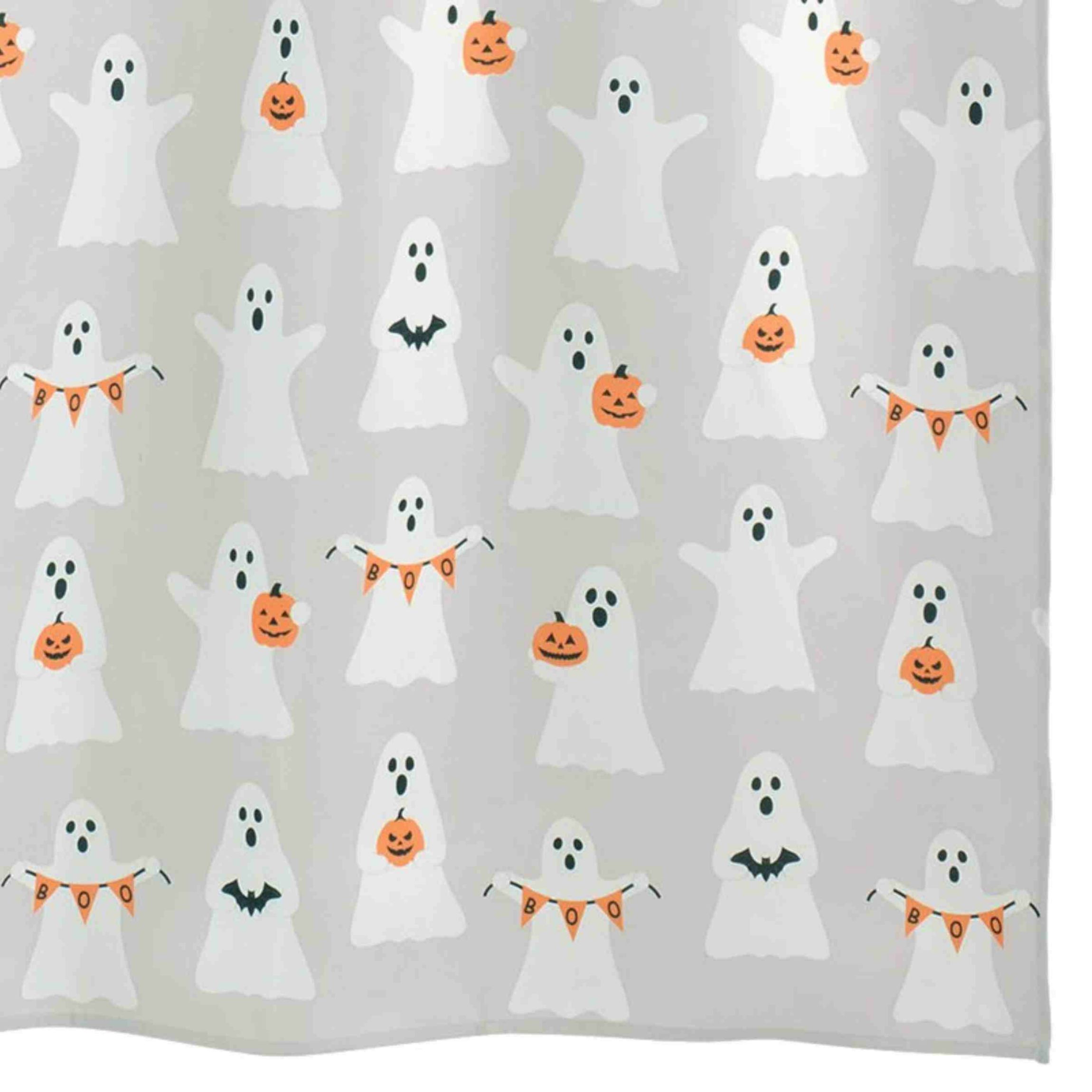 Ghost Boo Shower Curtain