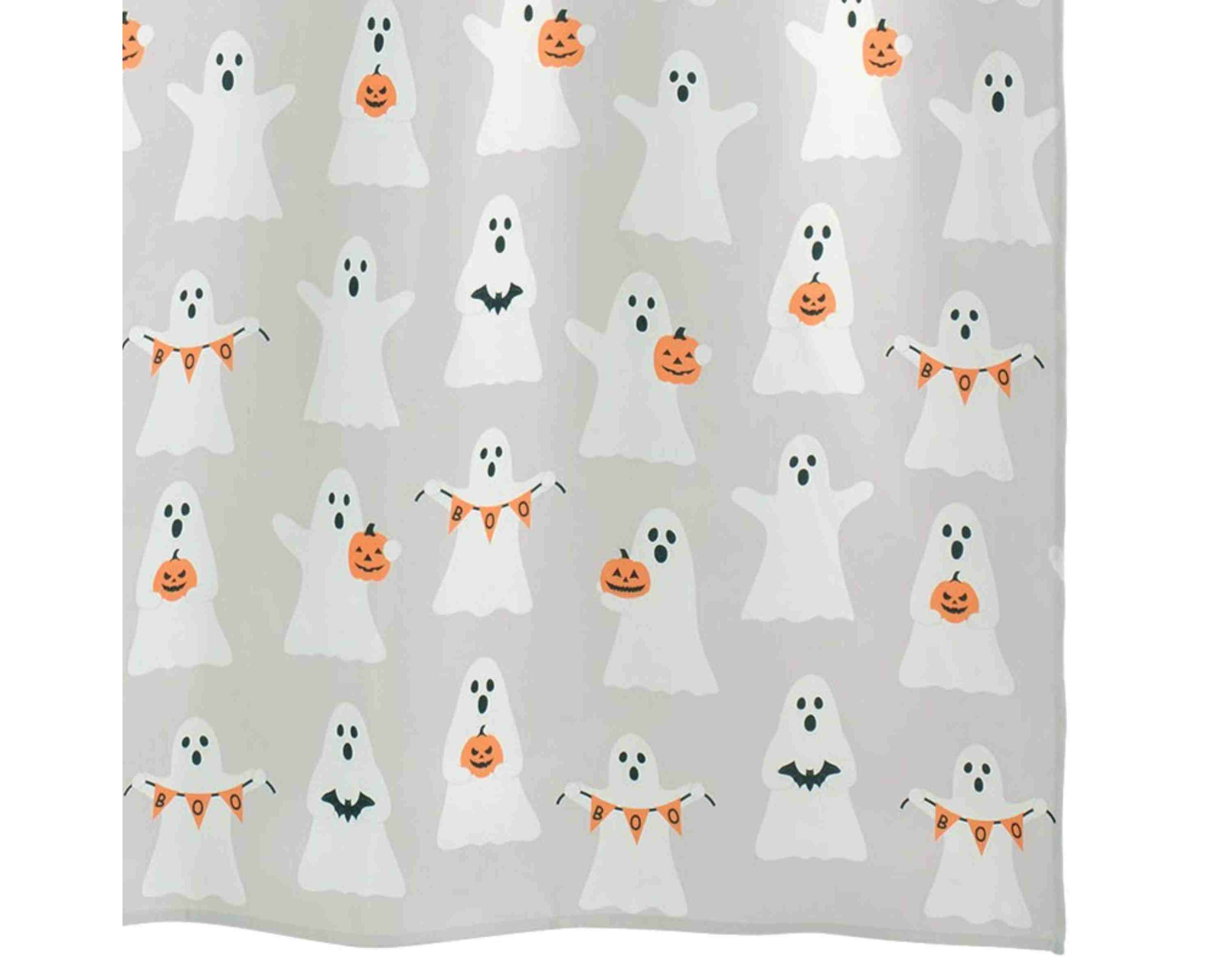 Ghost Boo Shower Curtain