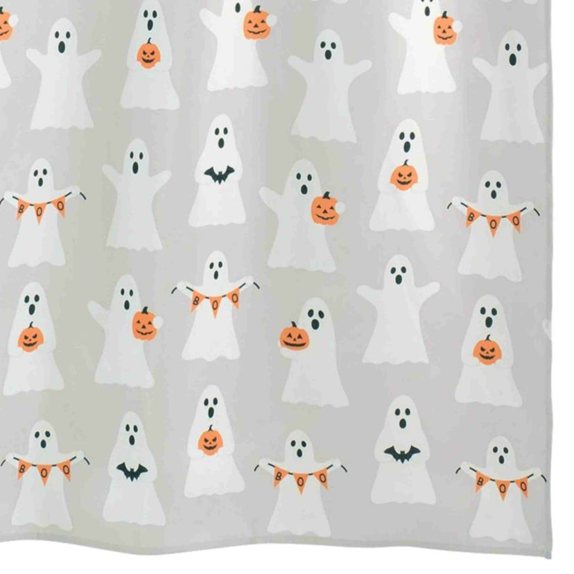 Ghost Boo Shower Curtain
