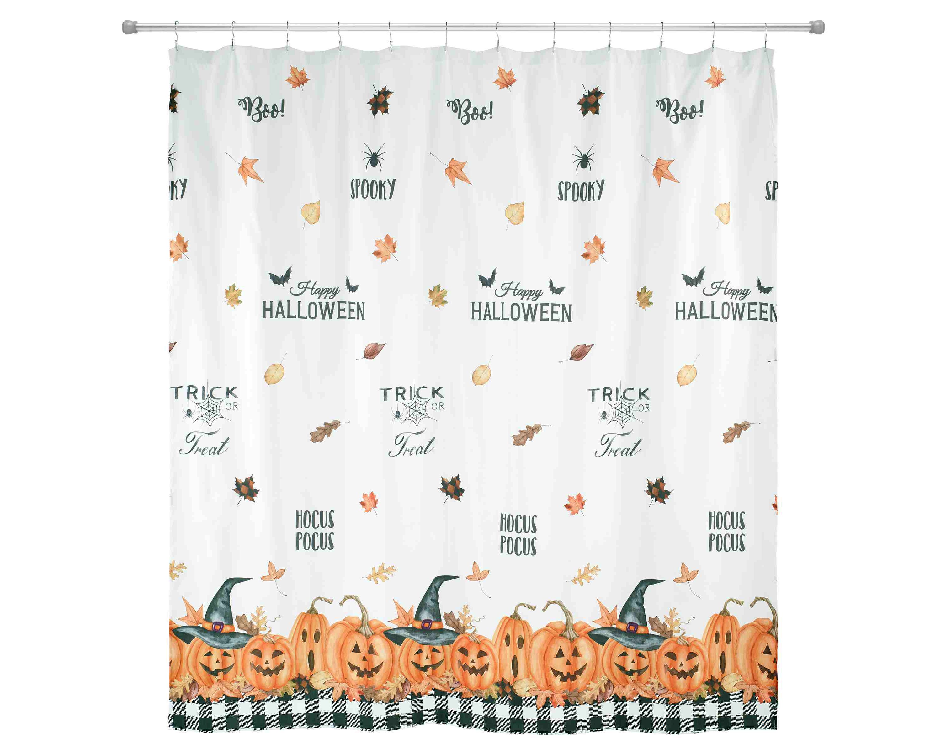 Pumpkin Patch Shower Curtain