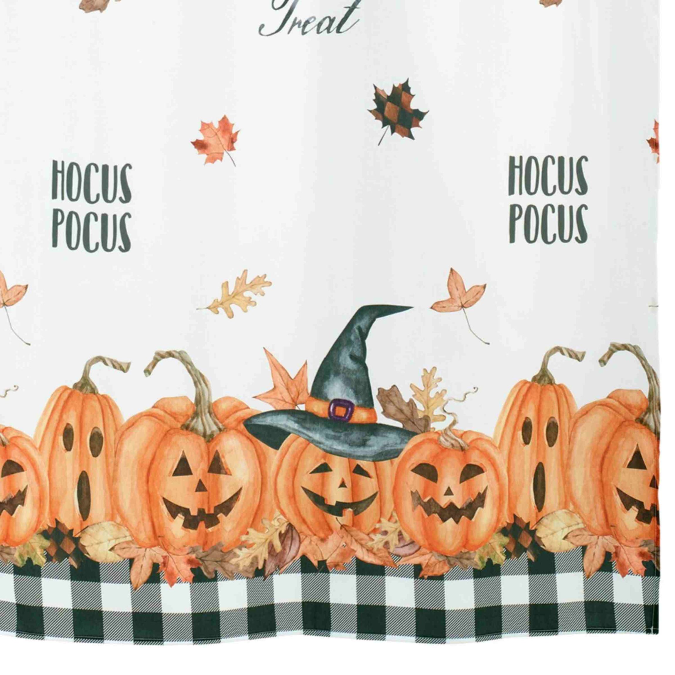 Pumpkin Patch Shower Curtain