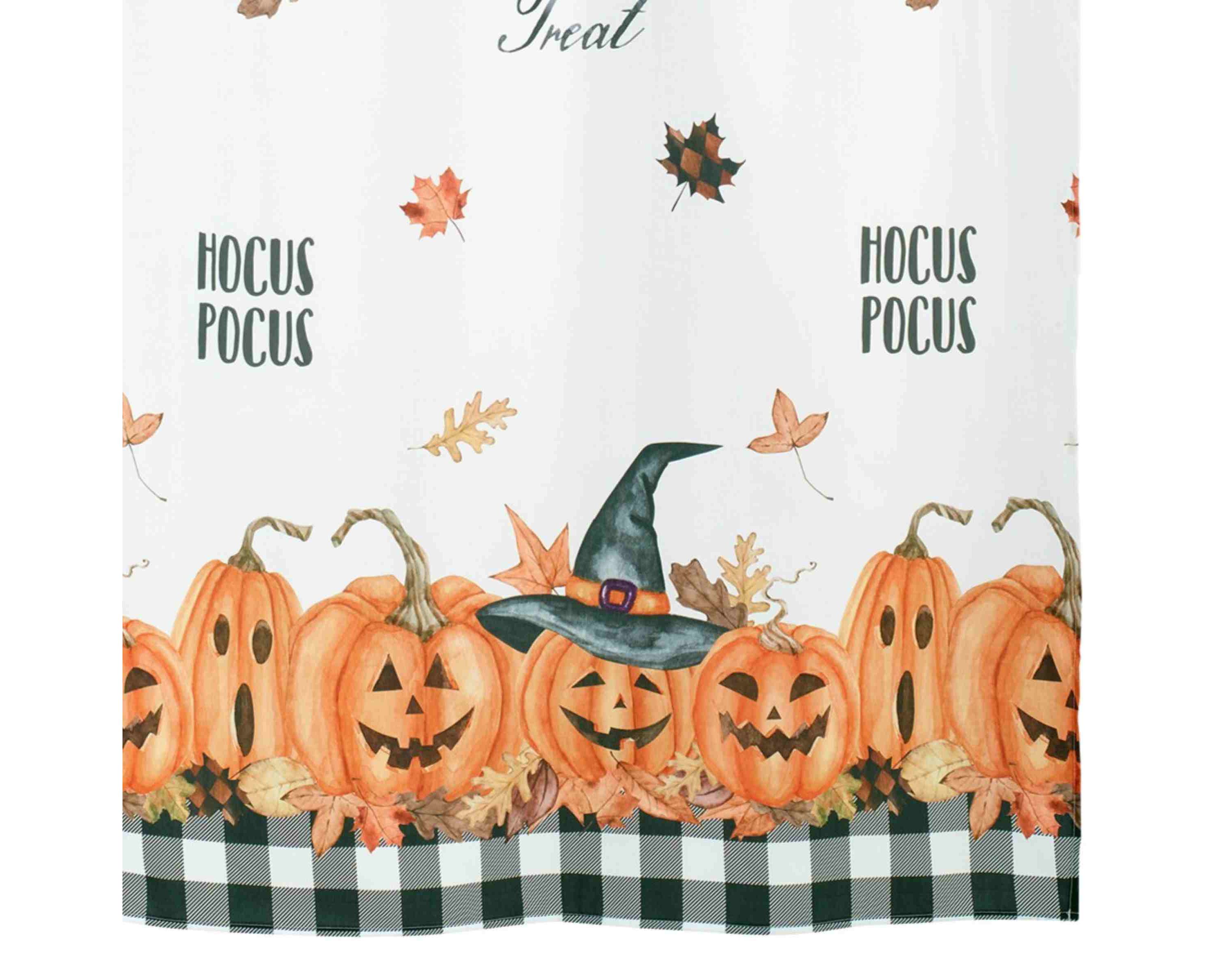 Pumpkin Patch Shower Curtain