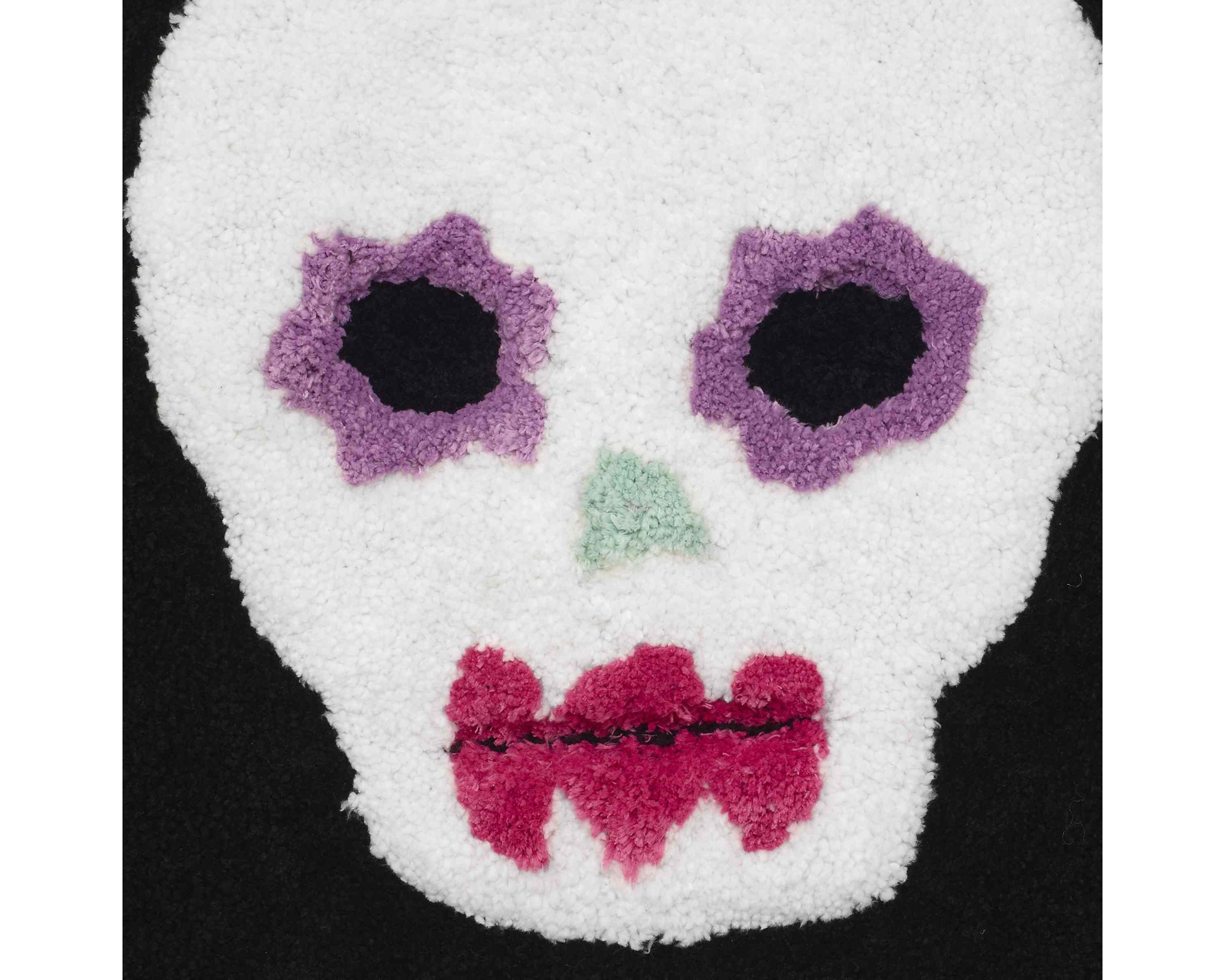 Sugar Skull Bath Rug