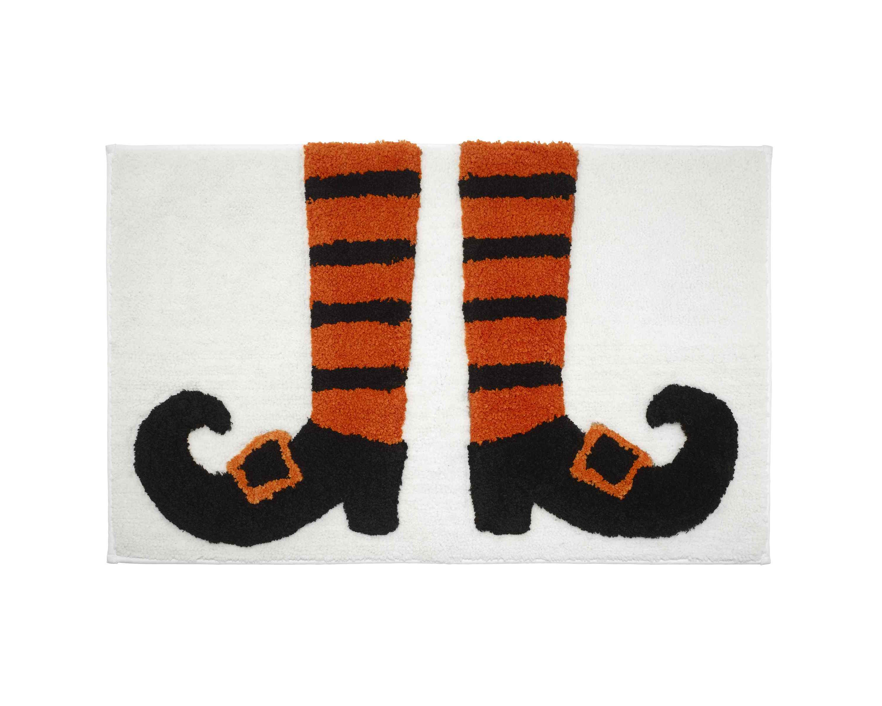 Witch Shoes Bath Rug