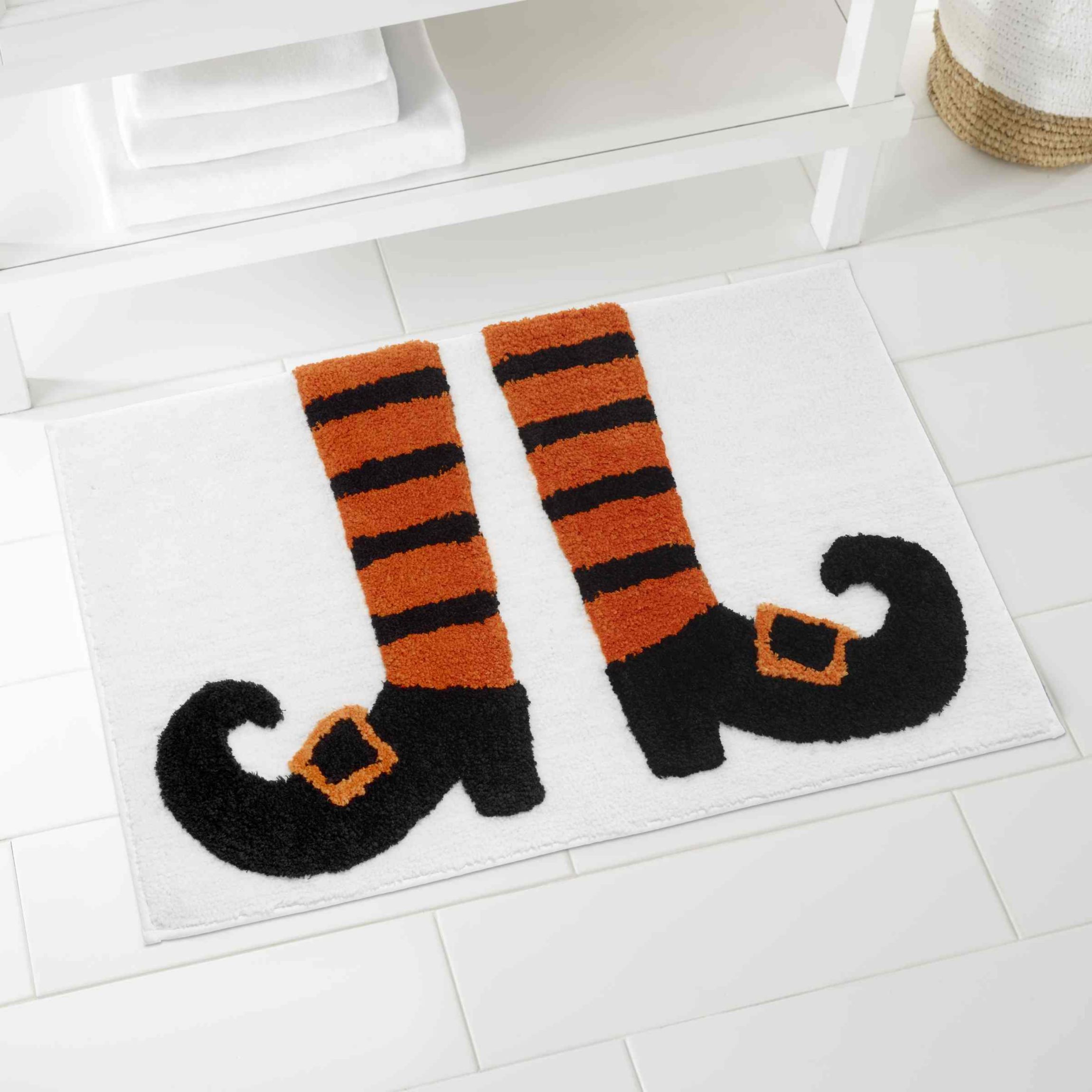 Witch Shoes Bath Rug