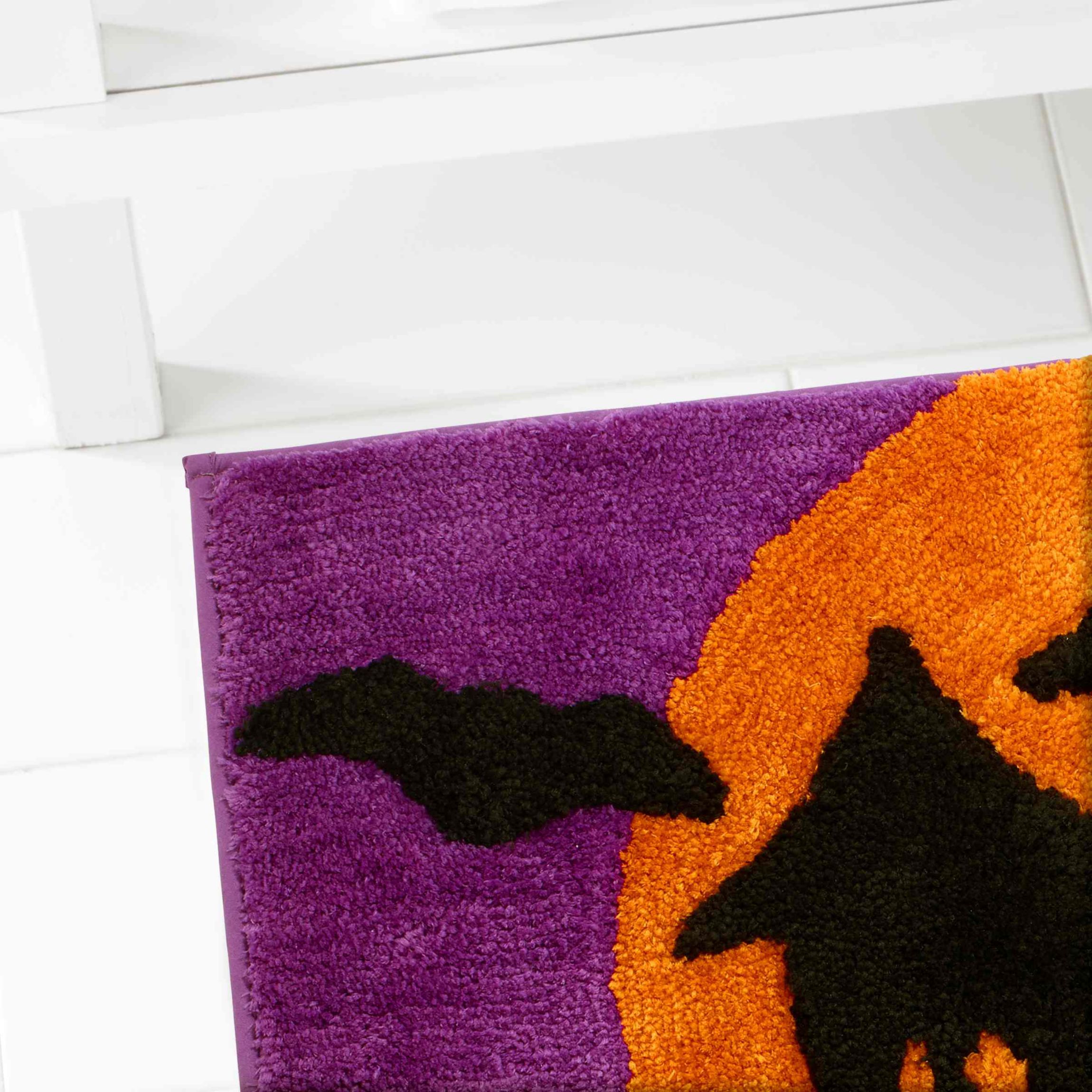 Spooky House Bath Rug