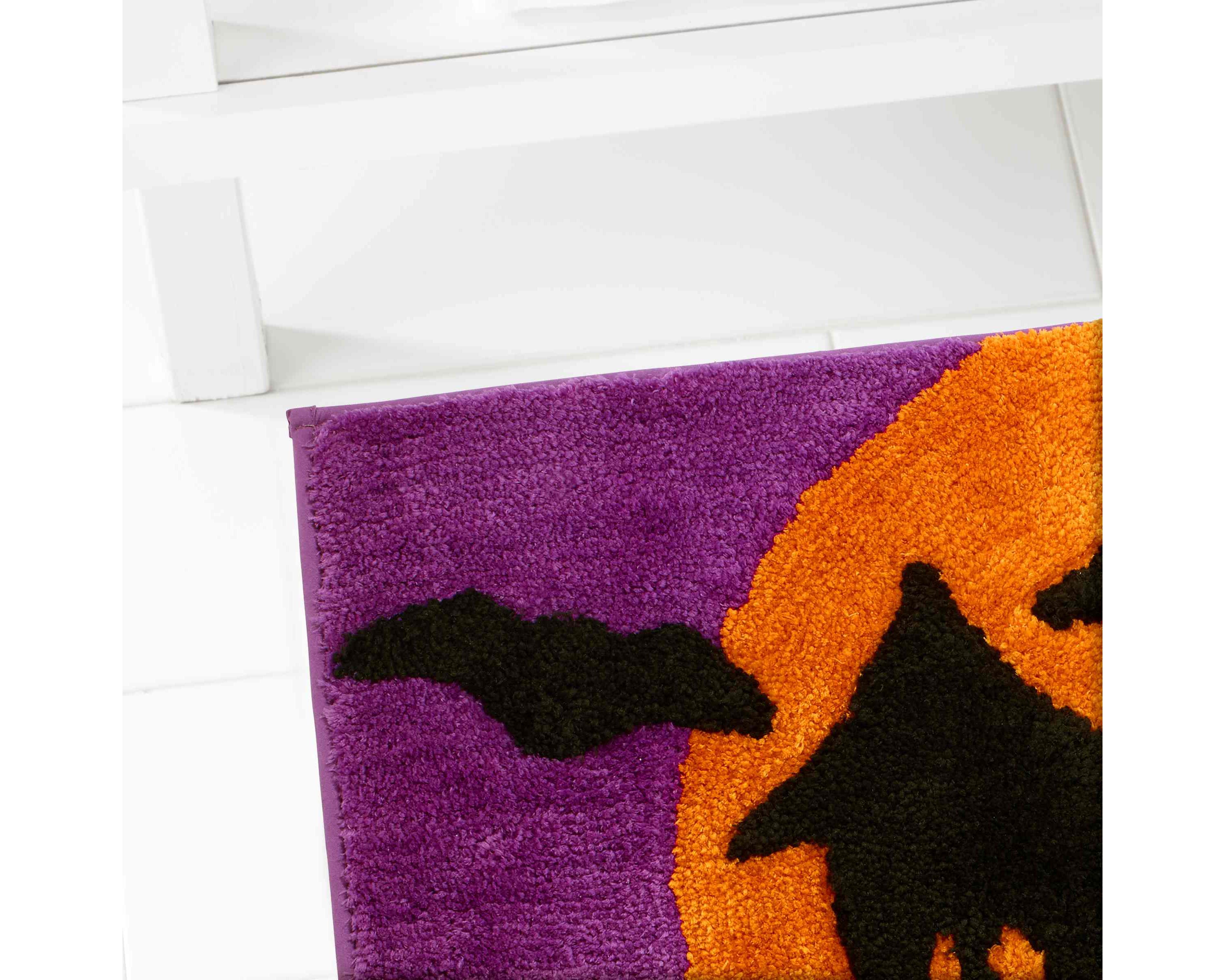 Spooky House Bath Rug