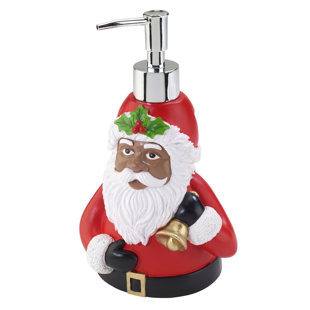 African American Santa Bell