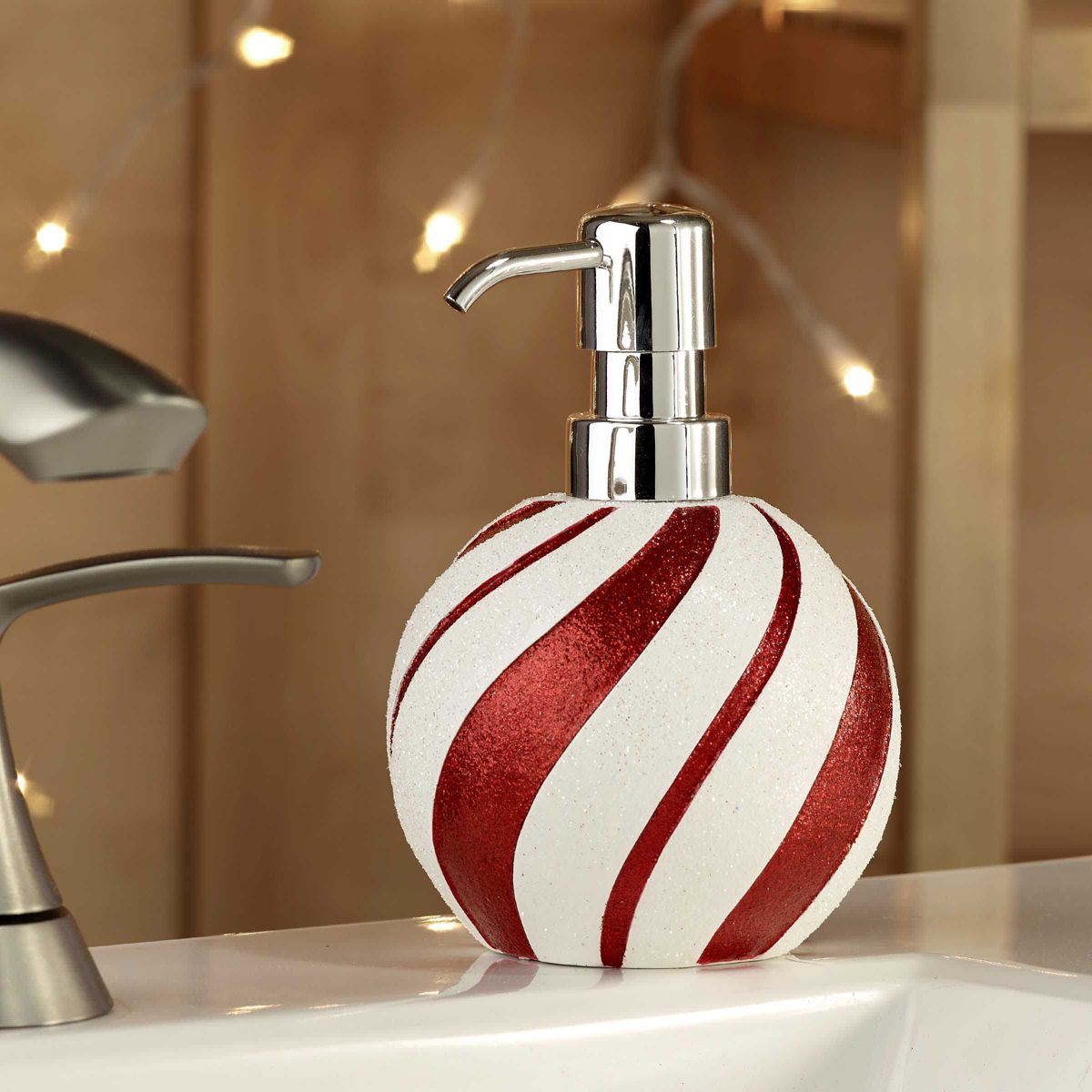 Glitter Ornament Lotion Dispenser