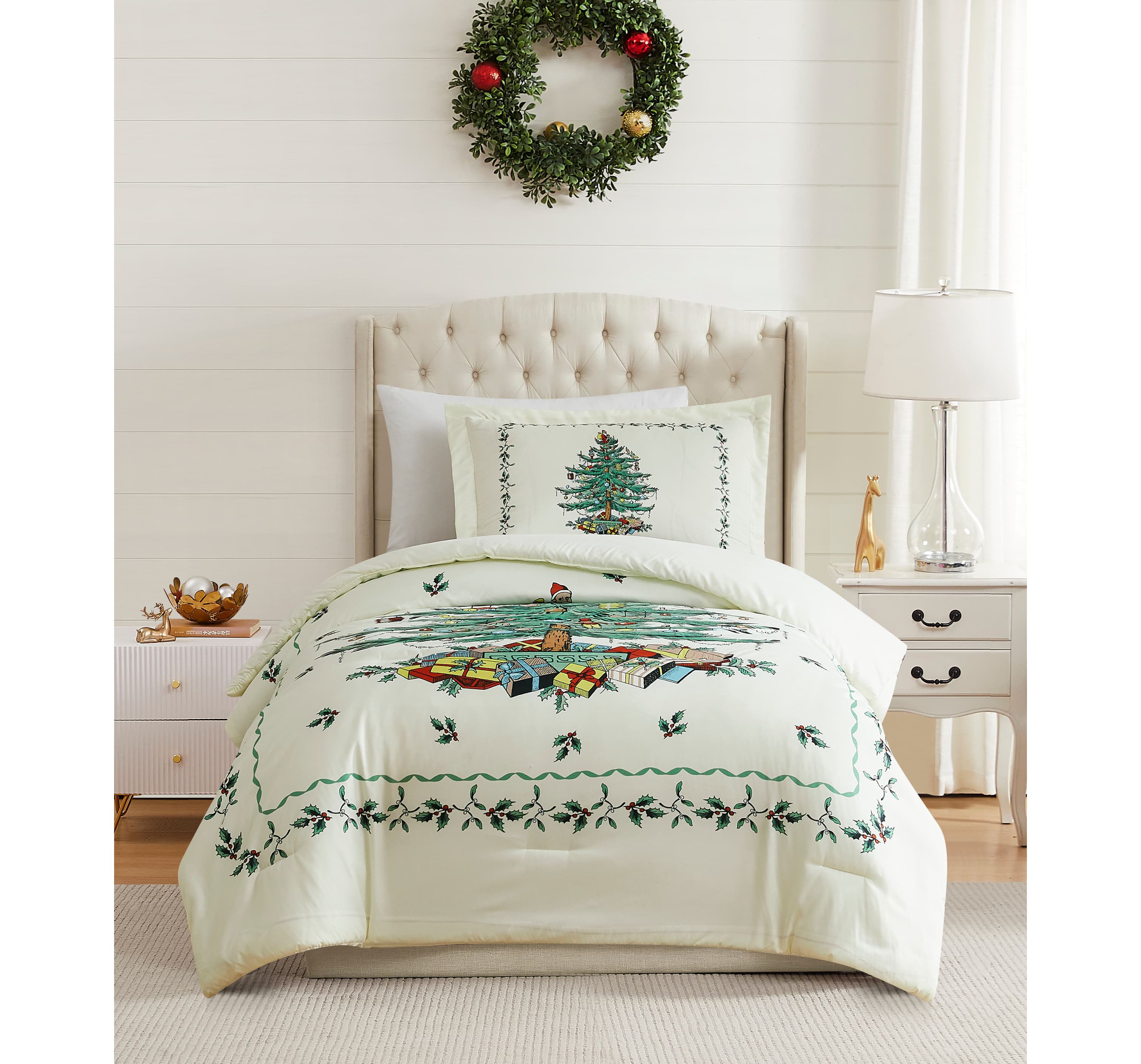 Christmas Tree Comforter Set
