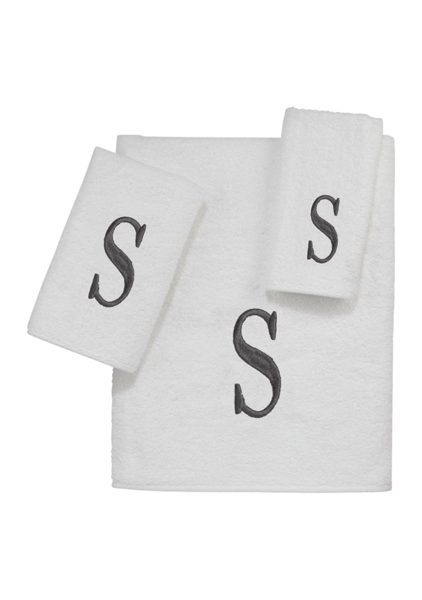 Block Monogram Hand Towel