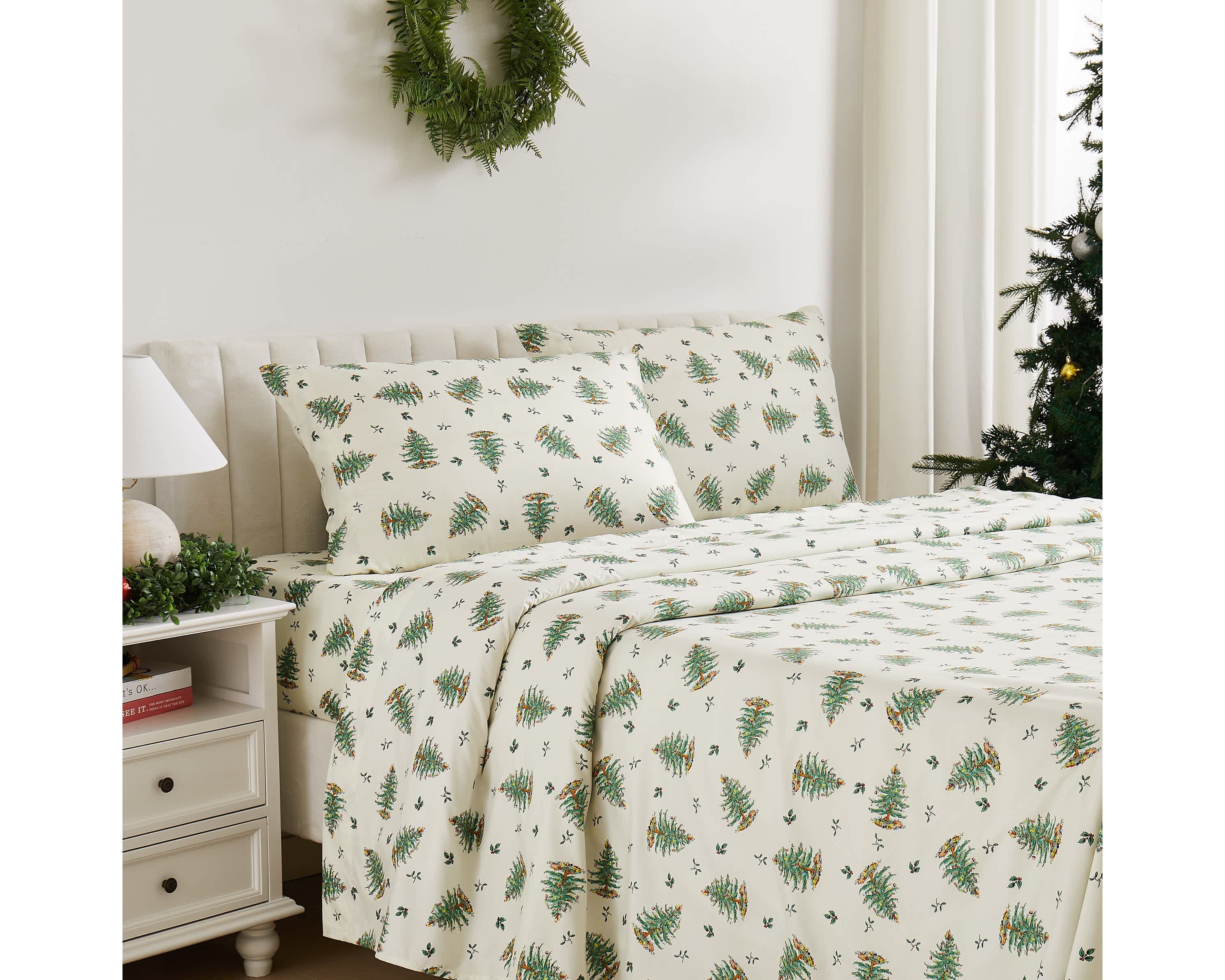Christmas Tree Twin Sheet Set