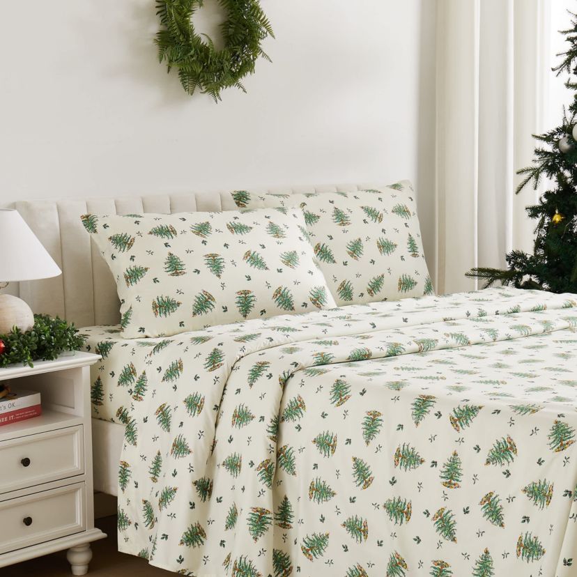 Christmas Tree Twin Sheet Set