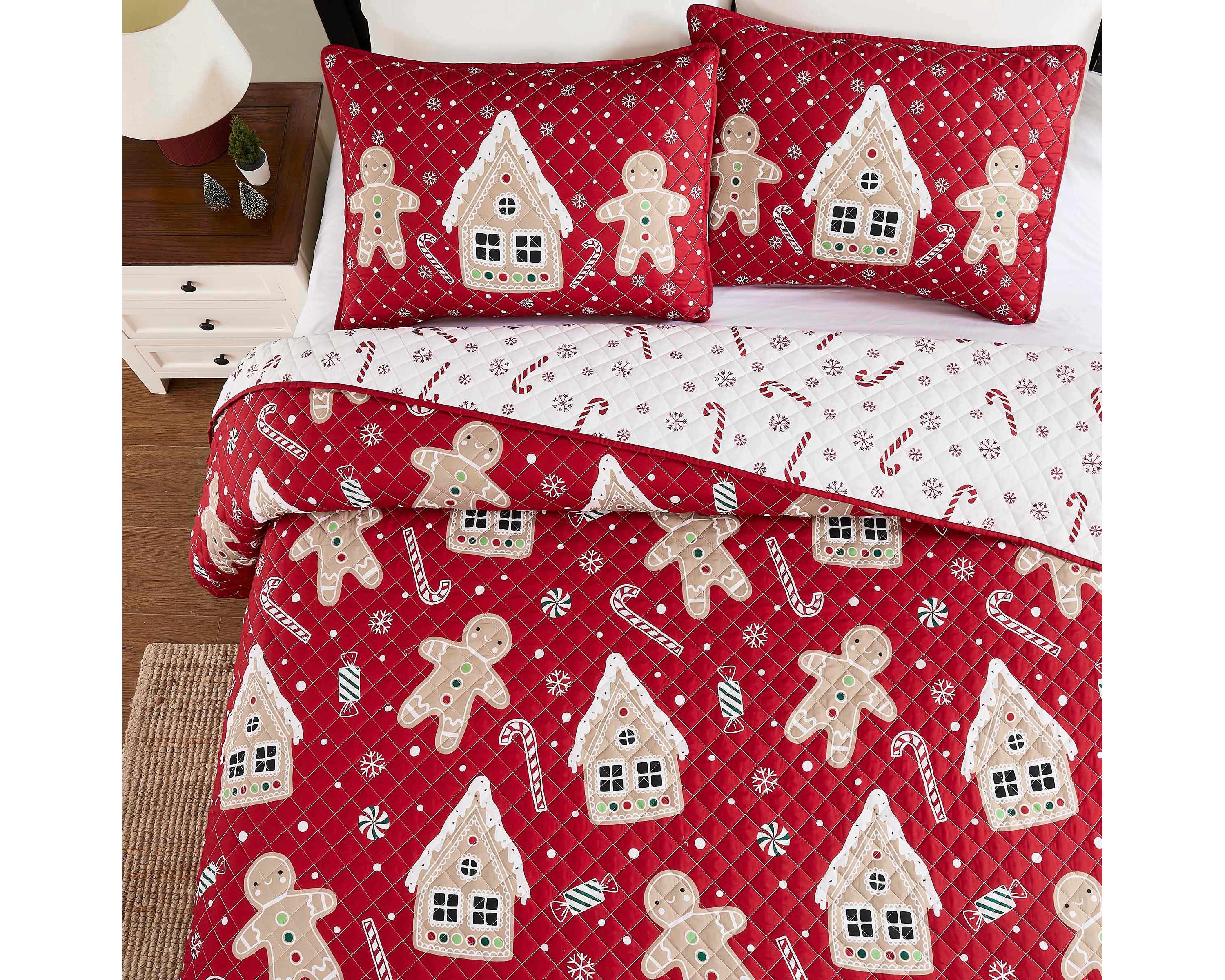 Holiday Lane Full/Queen Quilt Set