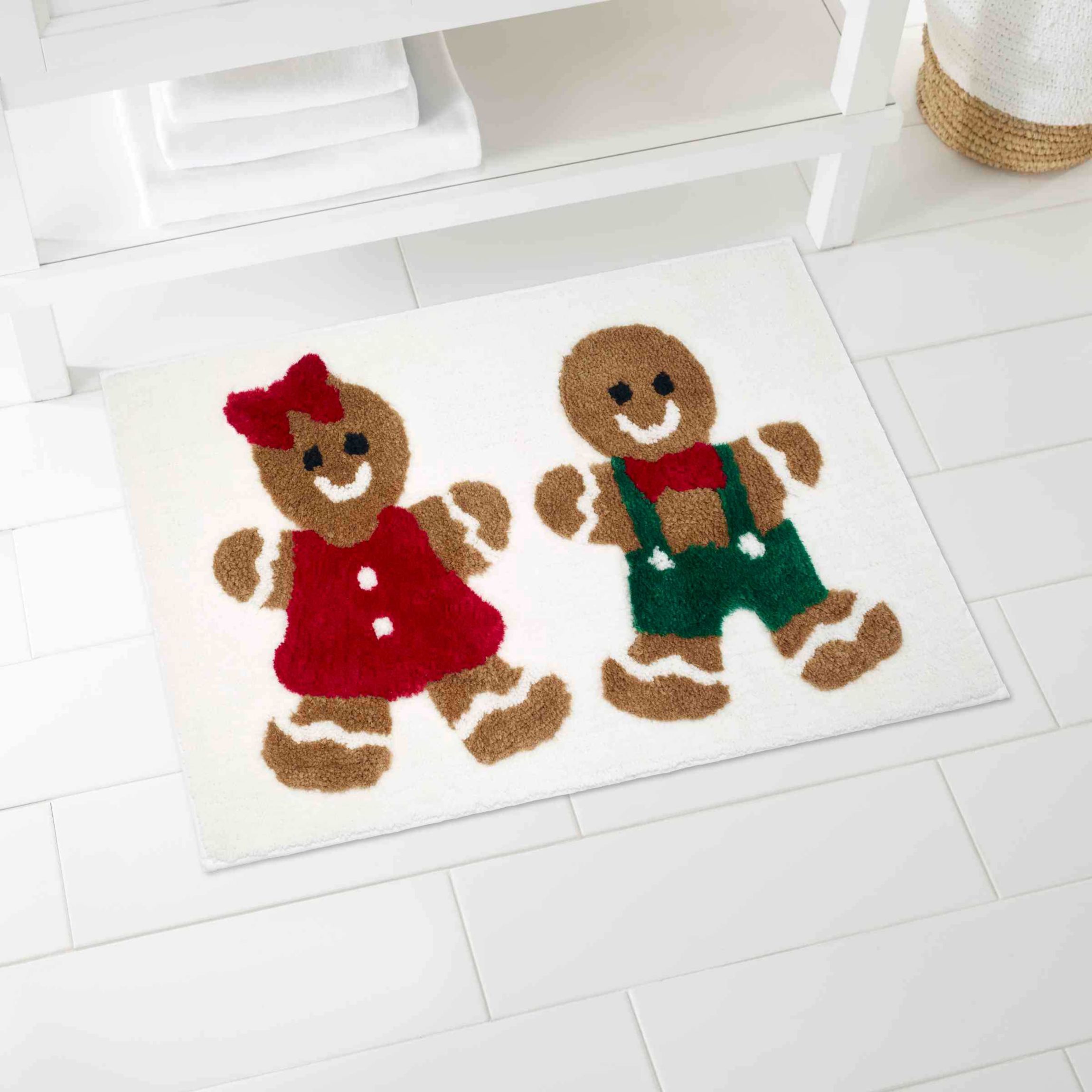 Ginger Friends Bath Rug