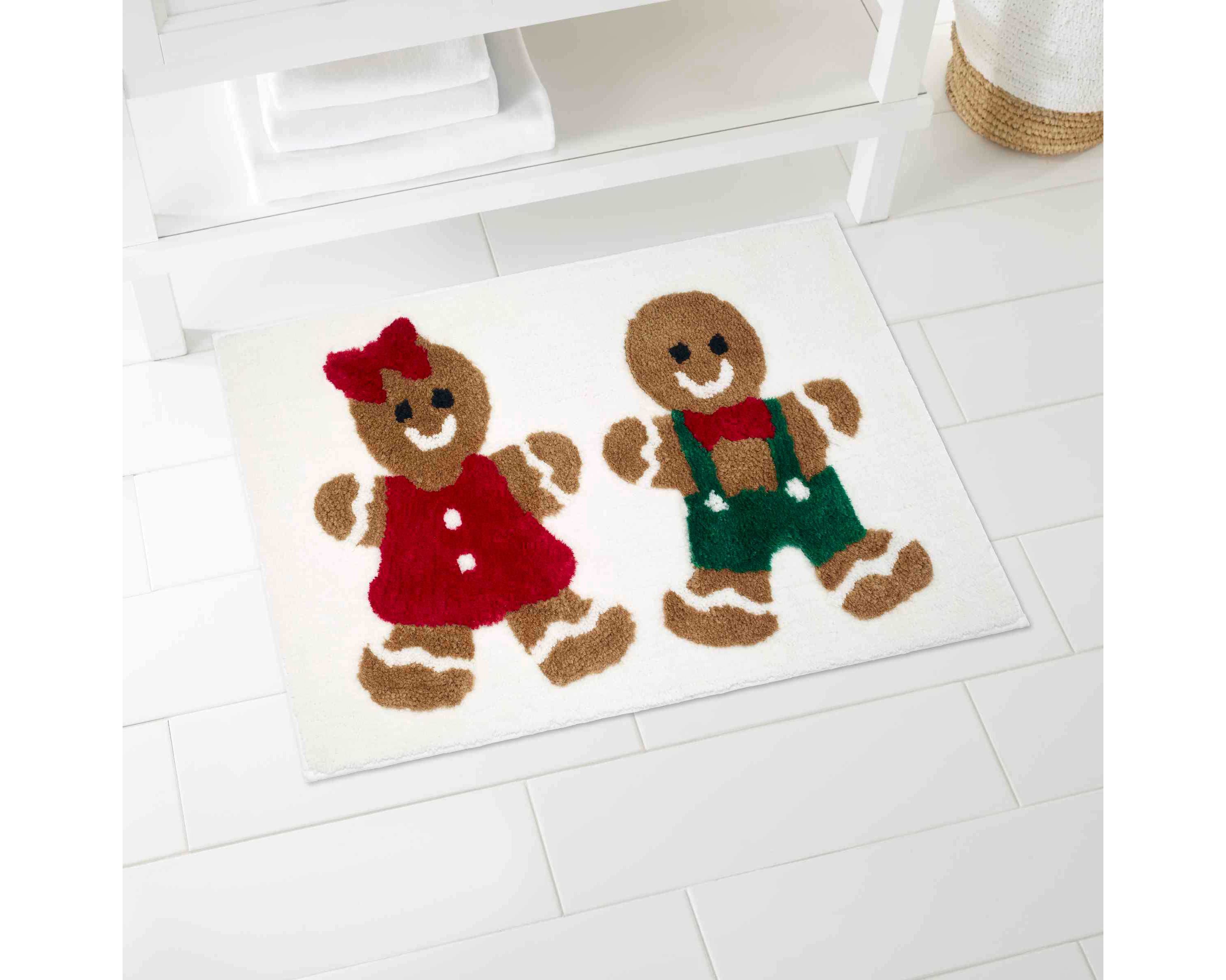 Ginger Friends Bath Rug