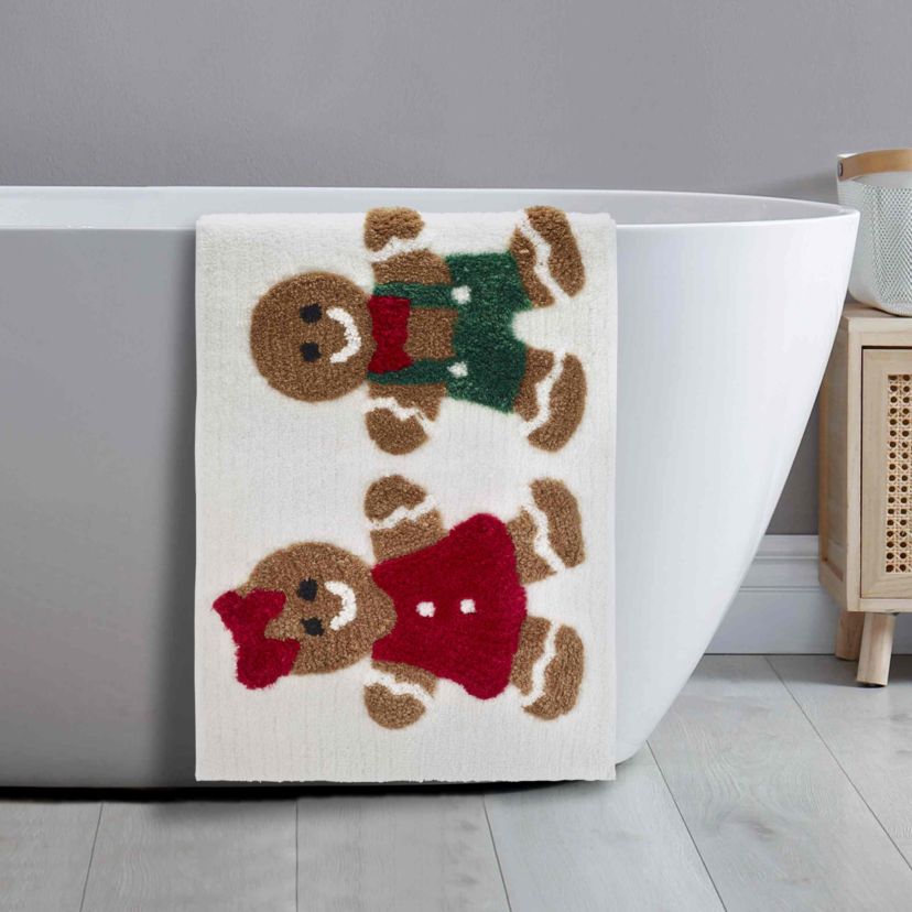 Ginger Friends Bath Rug