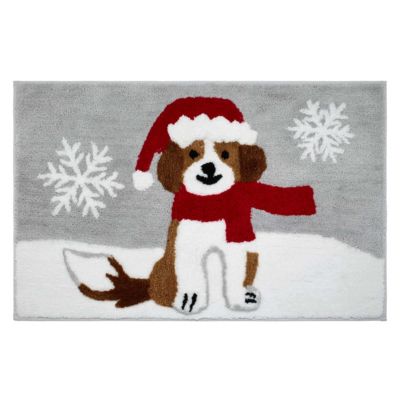 Avanti Puppy Santa Rug, 20 x 32