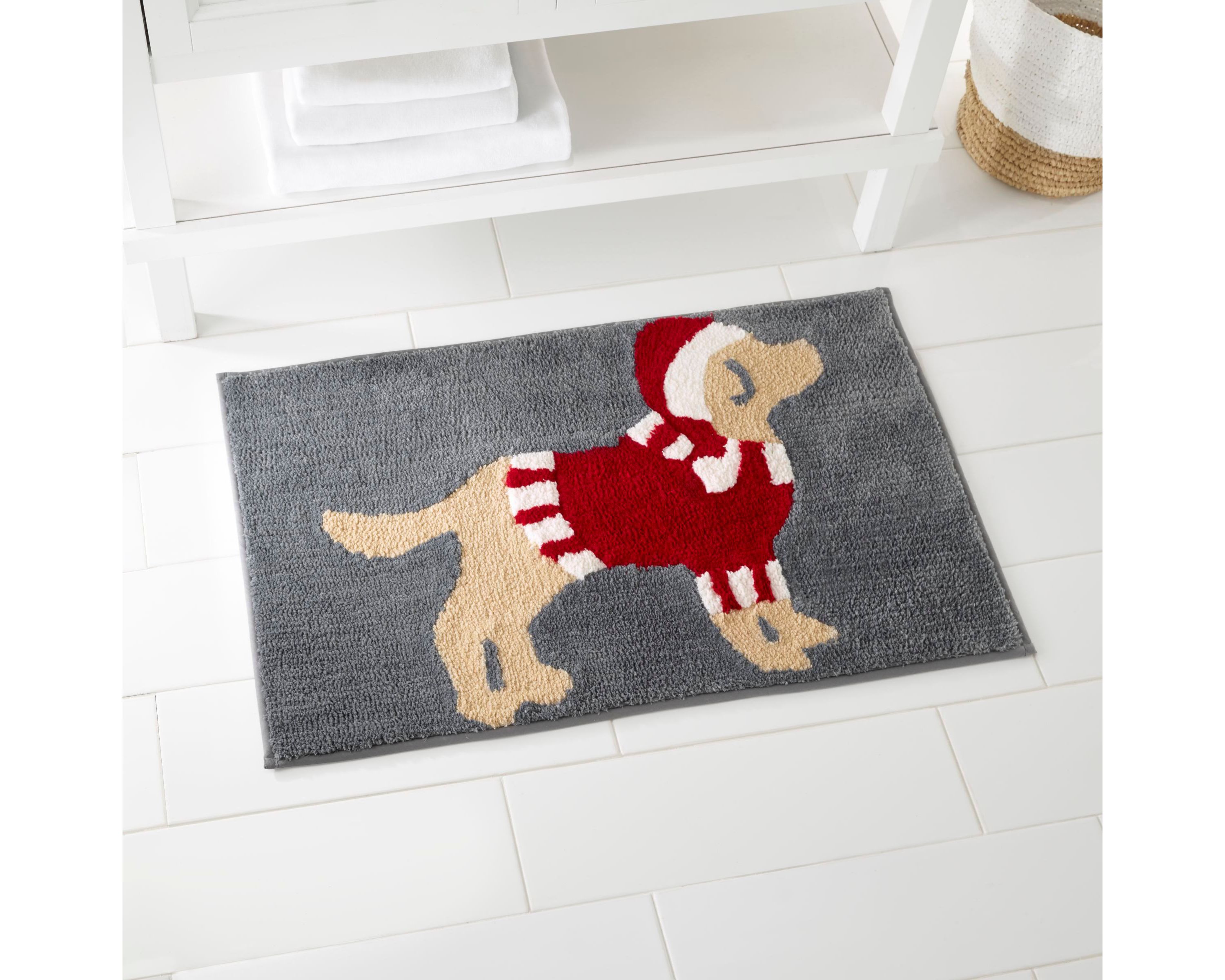 Christmas Dog Rug